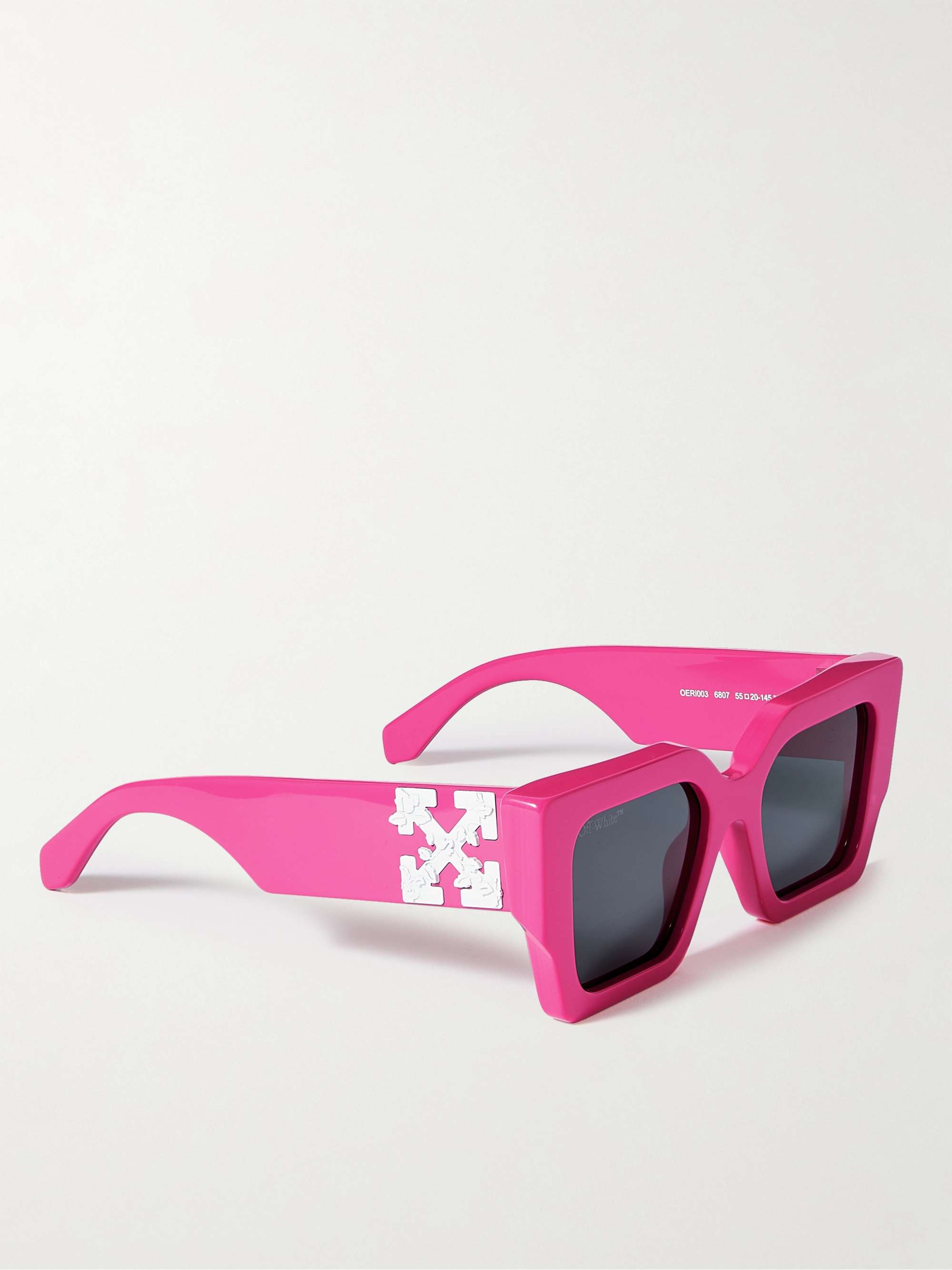 OFF-WHITE Catalina Square-Frame Acetate Sunglasses