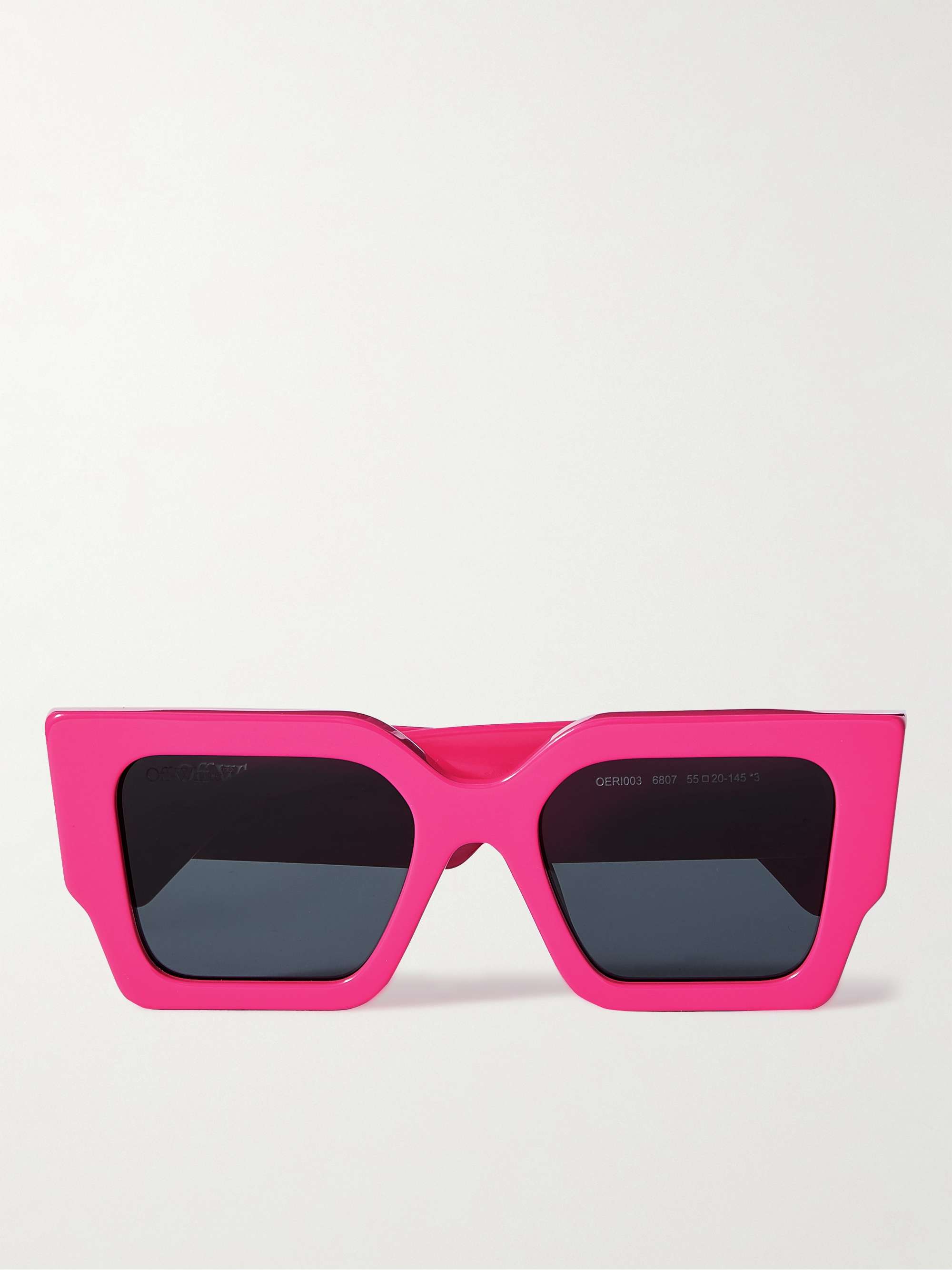 OFF-WHITE Catalina Square-Frame Acetate Sunglasses