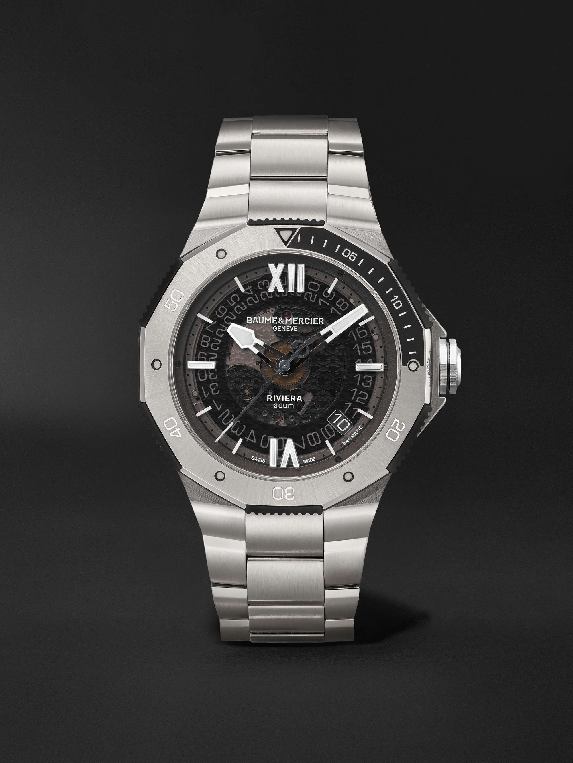 BAUME & MERCIER Clifton Baumatic Automatic 40mm Stainless Steel 