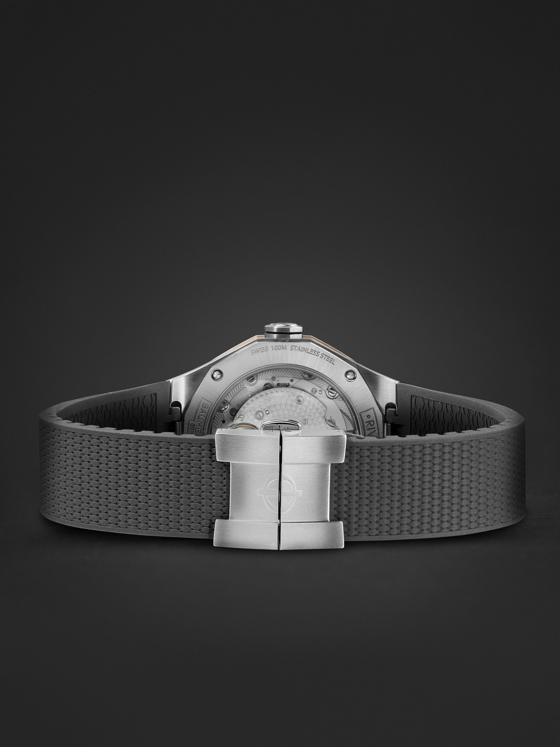  Baume & Mercier - Riviera Automatic 39mm Stainless Steel, Titanium And Rubber Watch, Ref. No. 10720 - Men - Black 