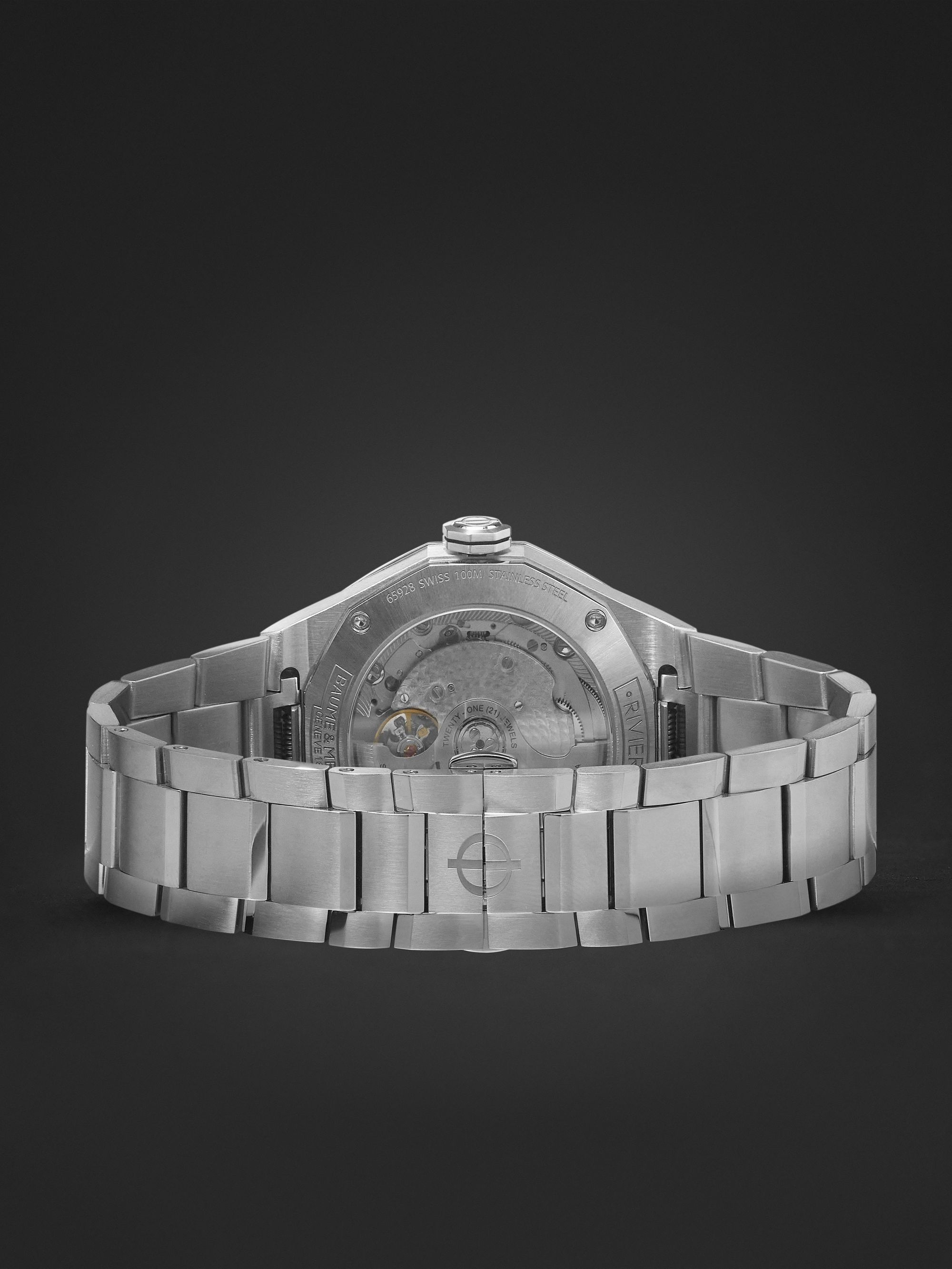 BAUME & MERCIER Riviera Automatic 39mm Stainless Steel Watch, Ref. No. 10715