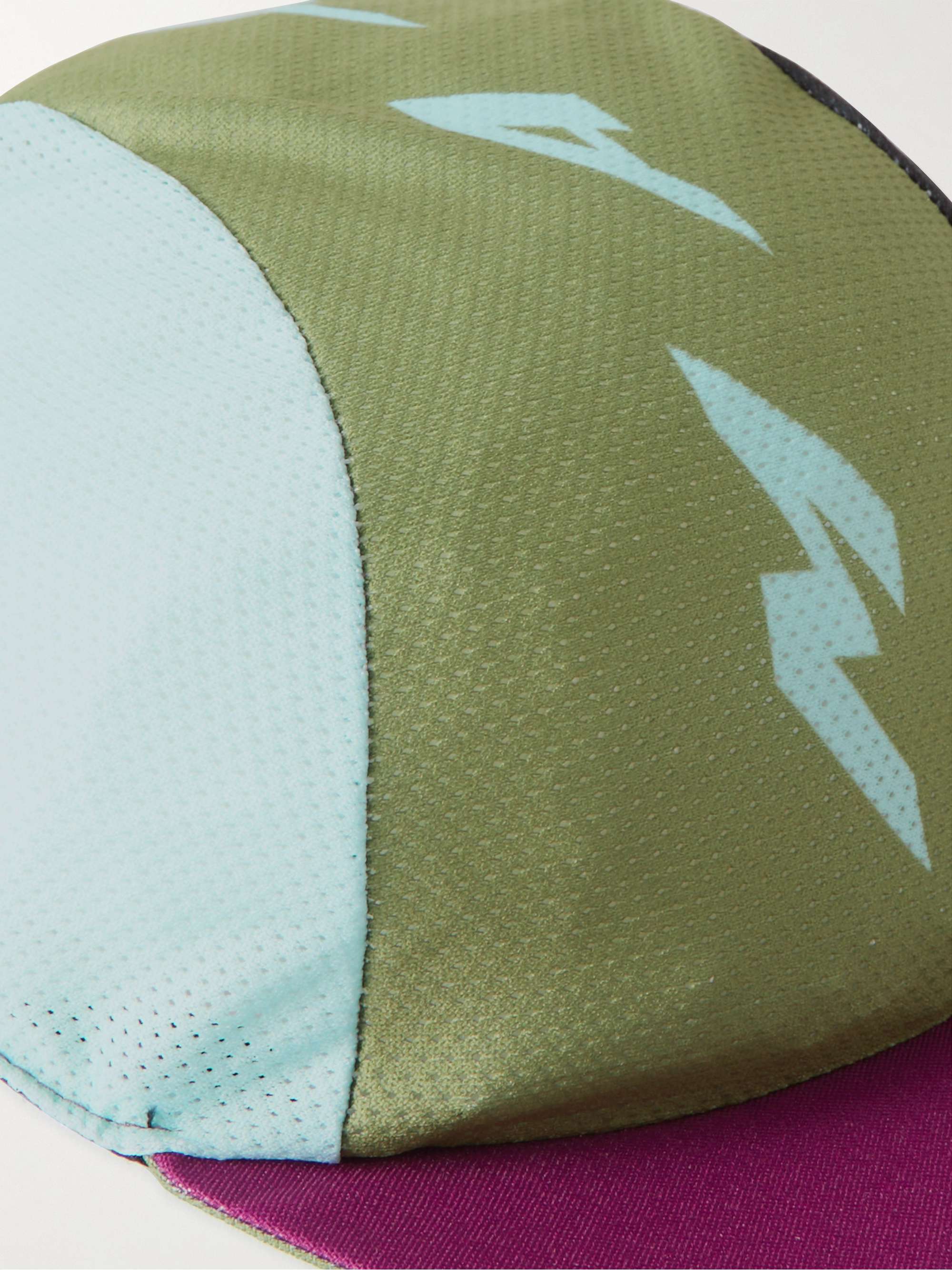 MAAP Emerge Pro Air Colour-Block Logo-Print Mesh Cycling Cap