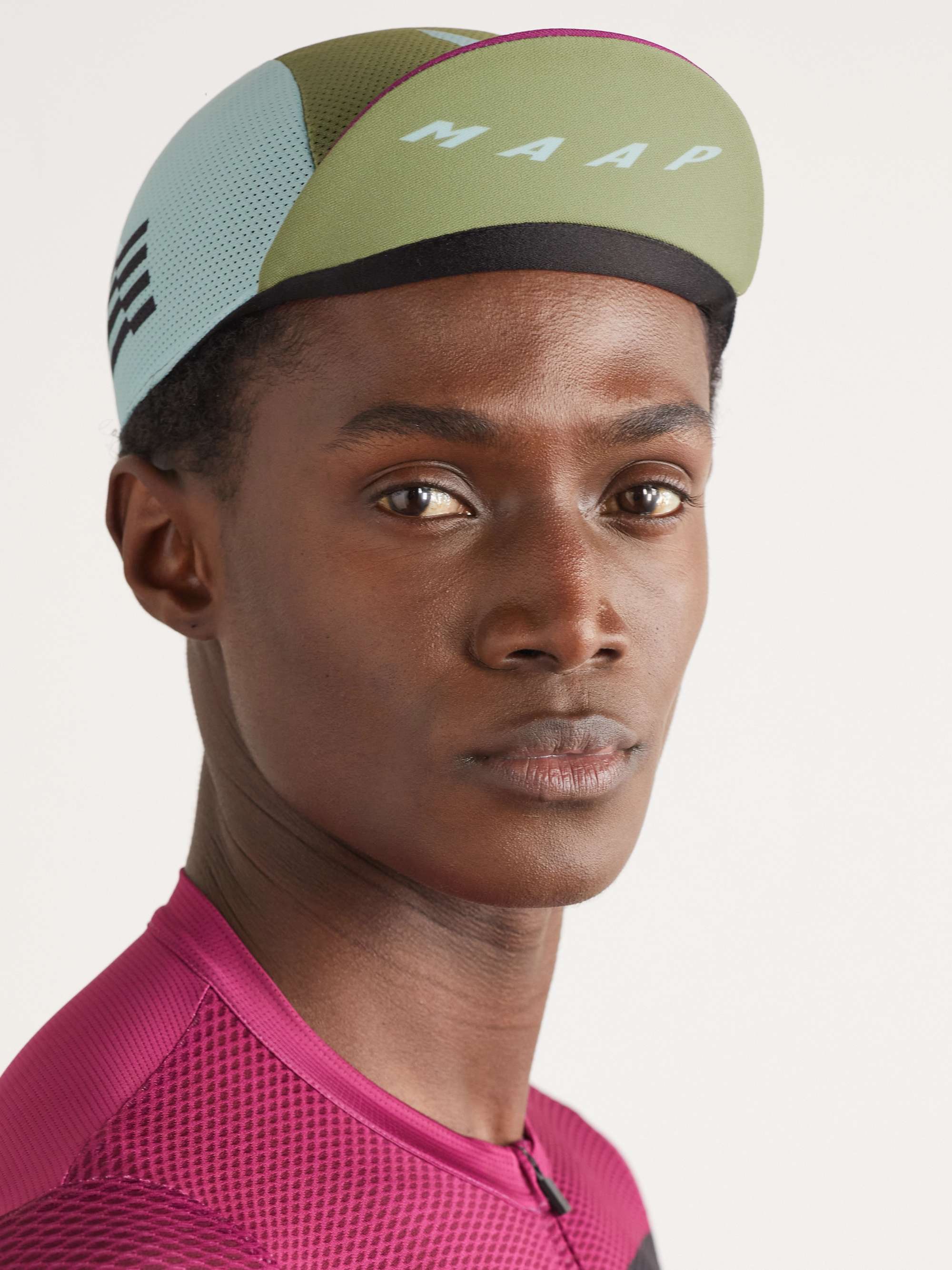 MAAP Emerge Pro Air Colour-Block Logo-Print Mesh Cycling Cap