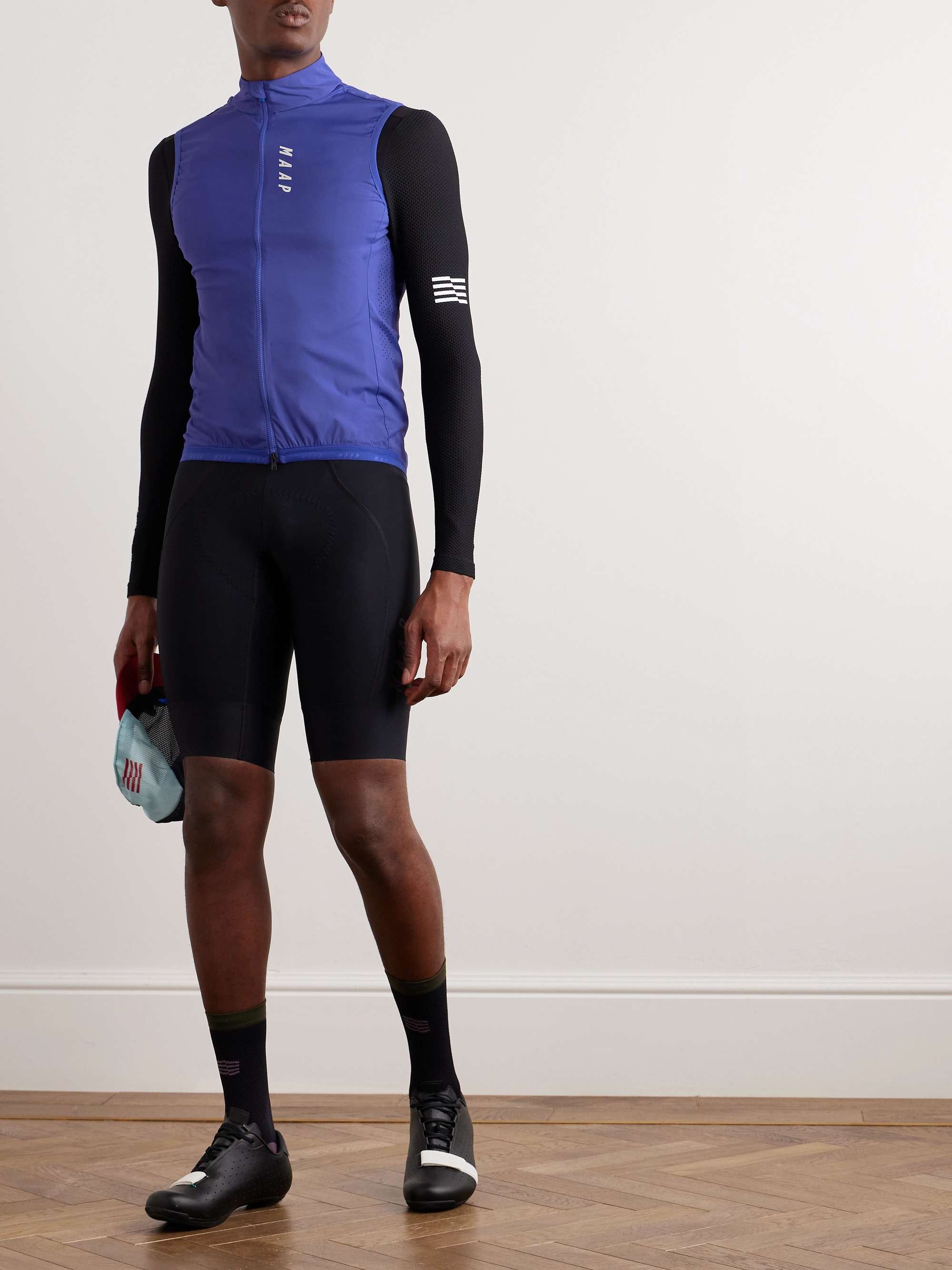 MAAP Draft Team Mesh-Trimmed Stretch-Shell Cycling Vest | MR PORTER