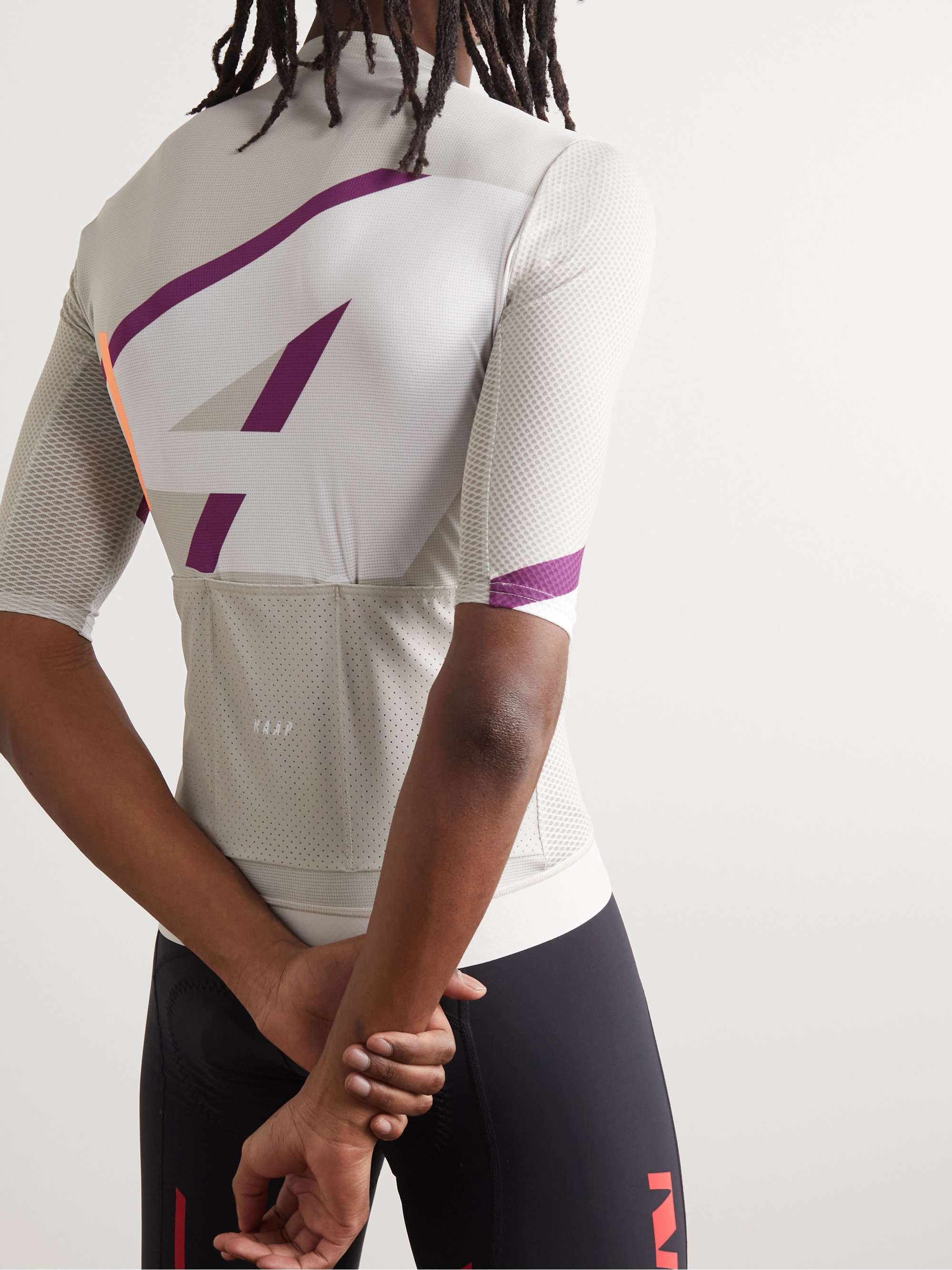 MAAP Evolve 3D Pro Air Slim-Fit Stretch Recycled-Mesh Cycling Jersey