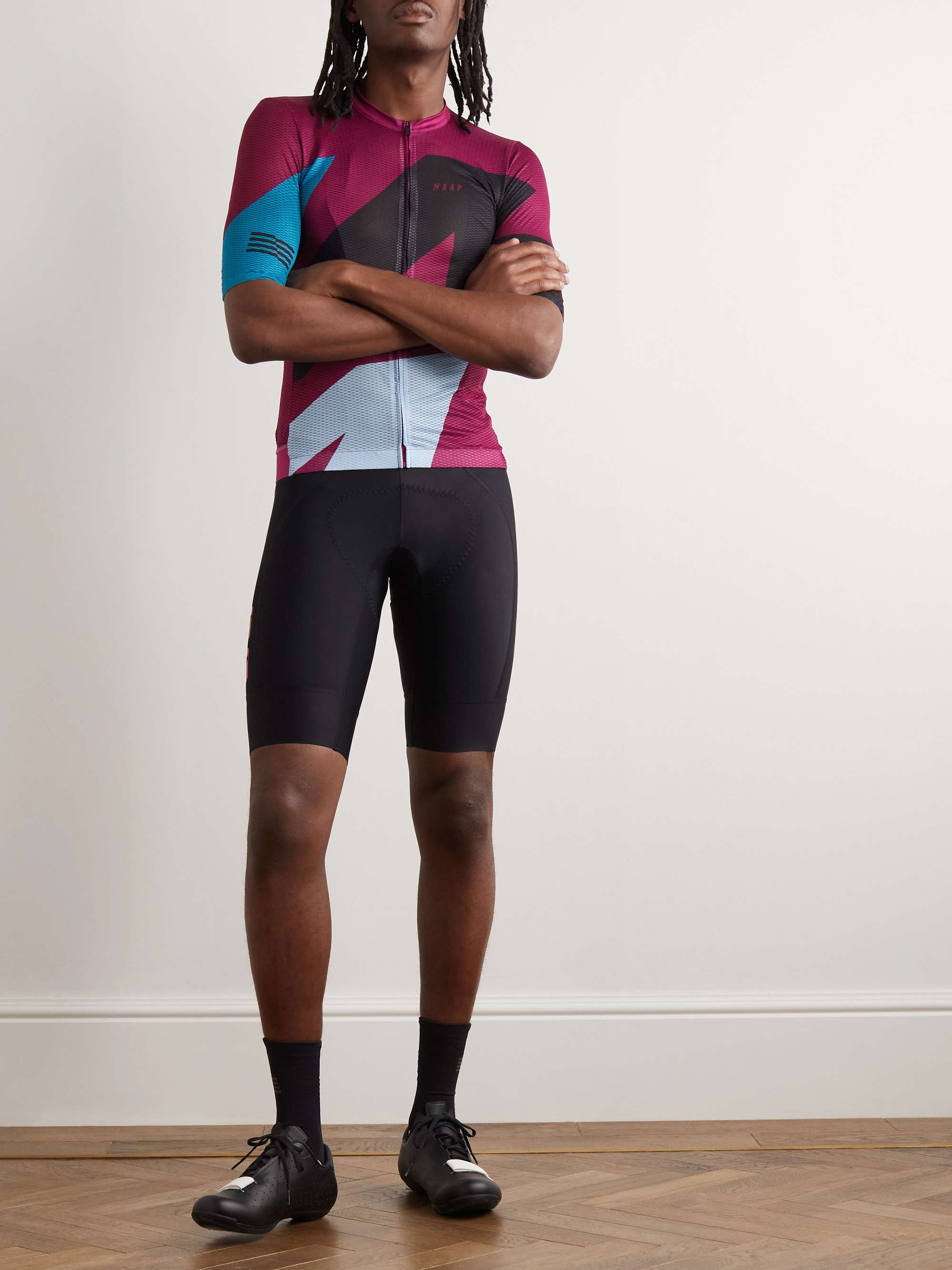 MAAP Ellipse Team Stretch-Jersey Cycling Bib Shorts