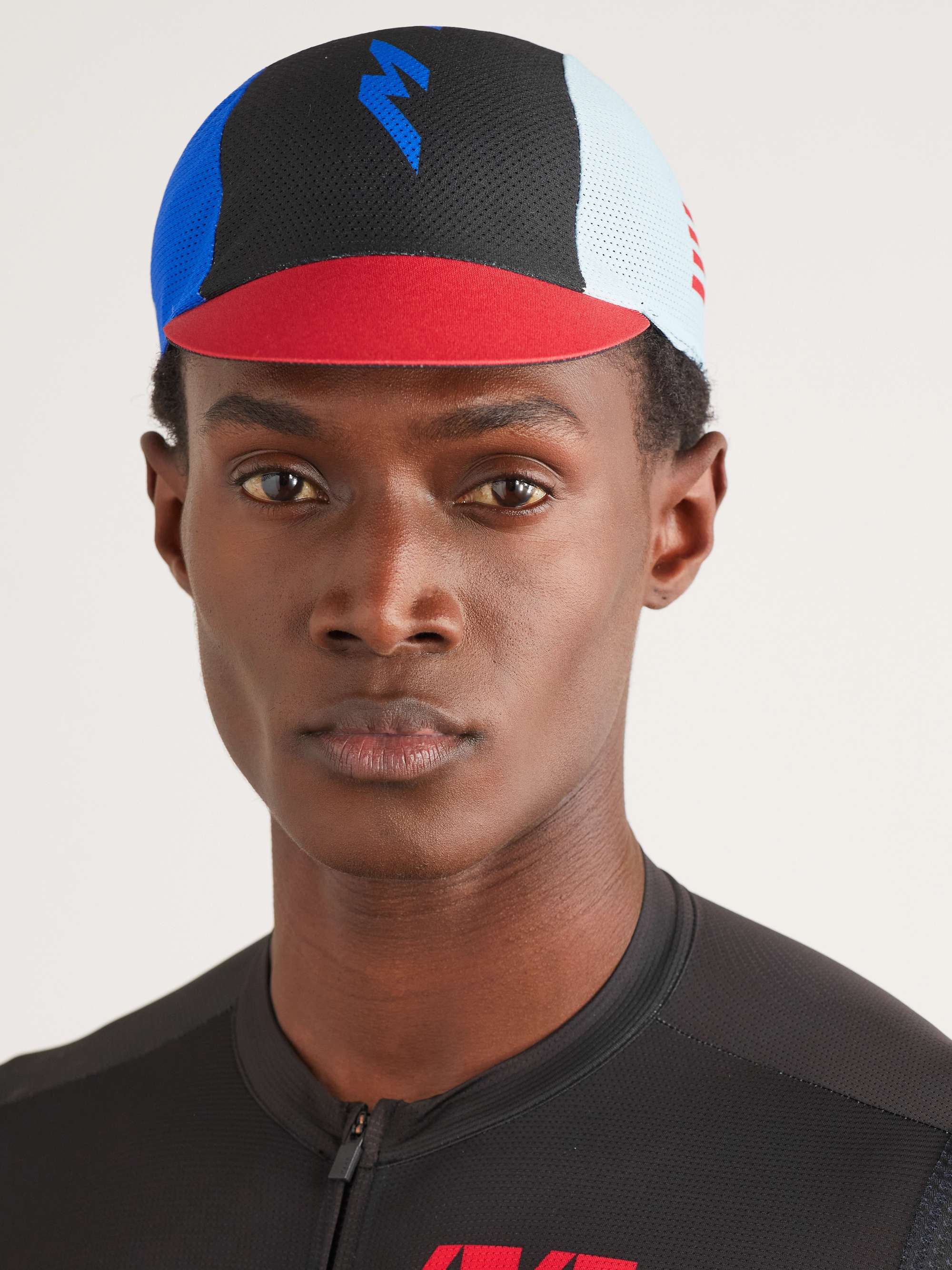 MAAP Emerge Pro Air Colour-Block Logo-Print Mesh Cycling Cap