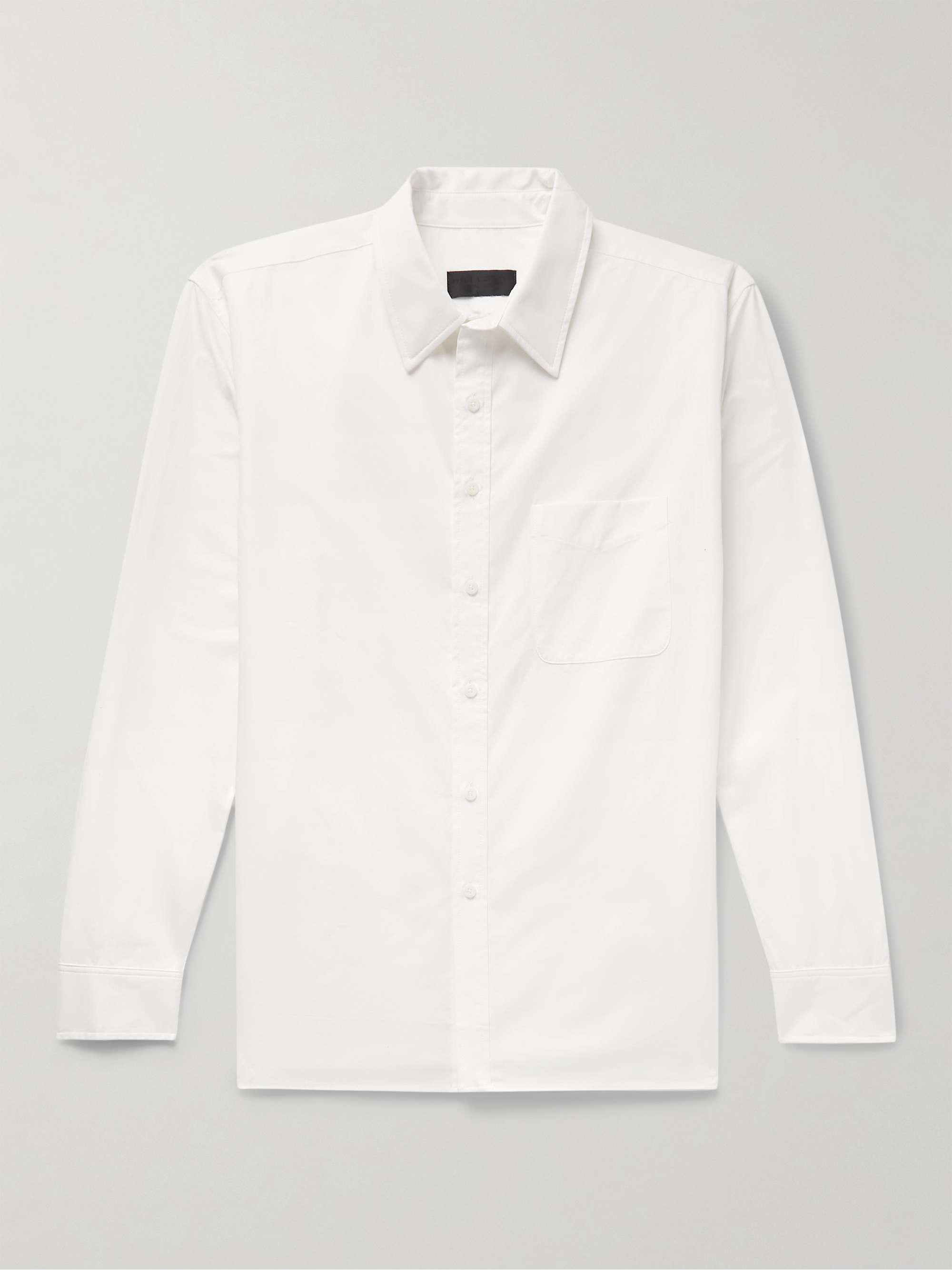 NILI LOTAN Finn Cotton-Poplin Shirt for Men | MR PORTER