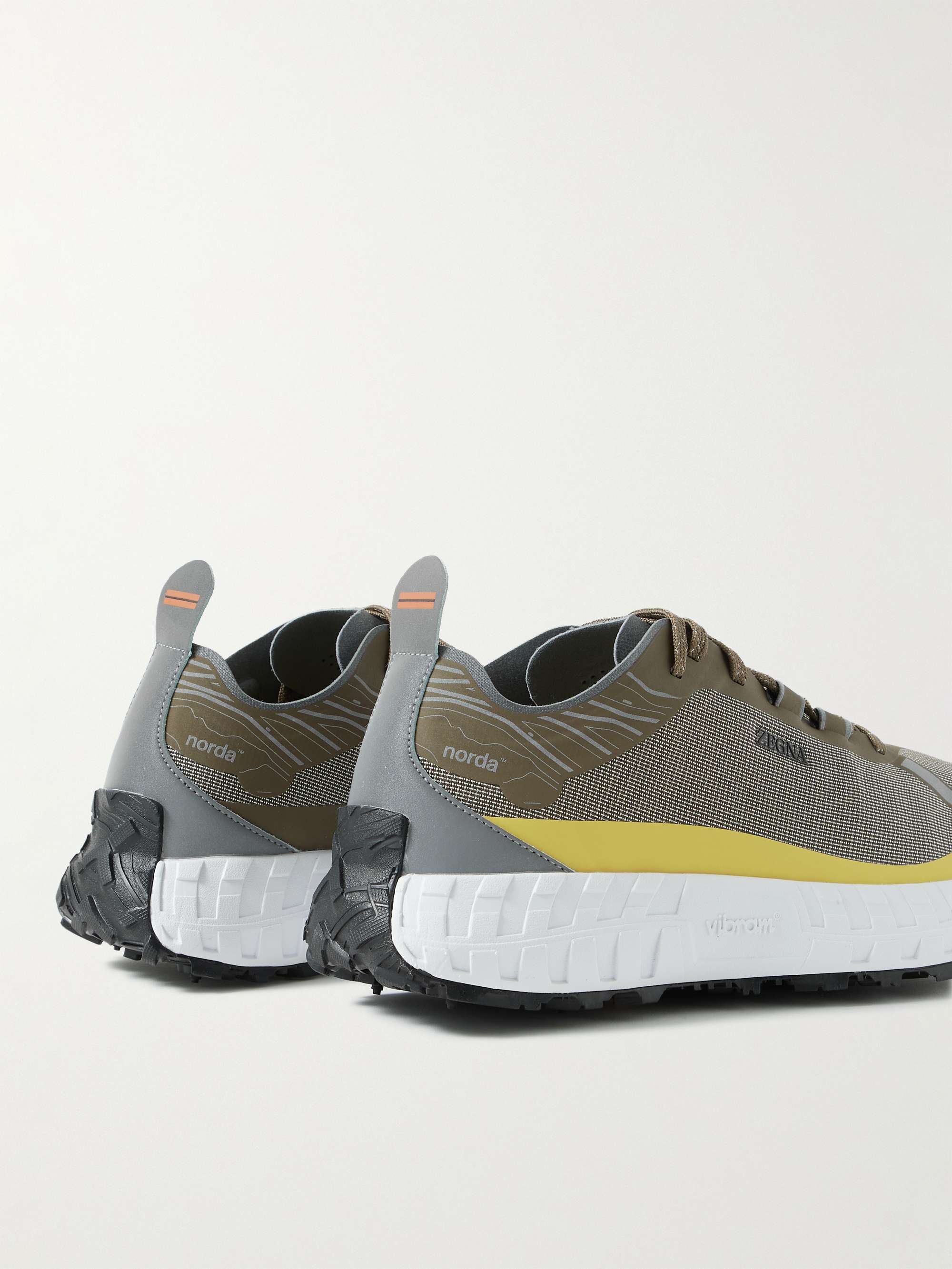 ZEGNA + norda Rubber-Trimmed Dyneema® Sneakers