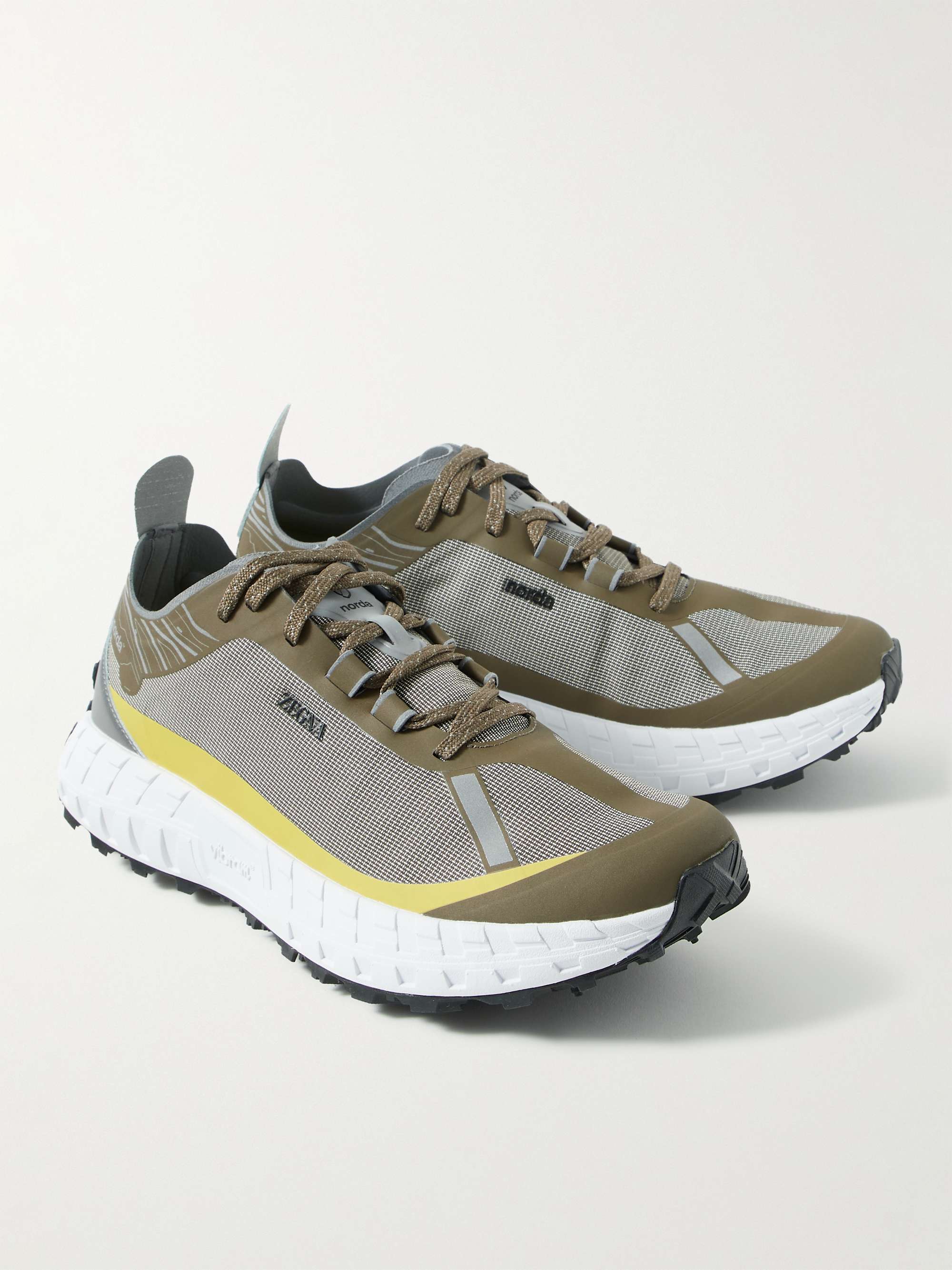 ZEGNA + norda Rubber-Trimmed Dyneema® Sneakers