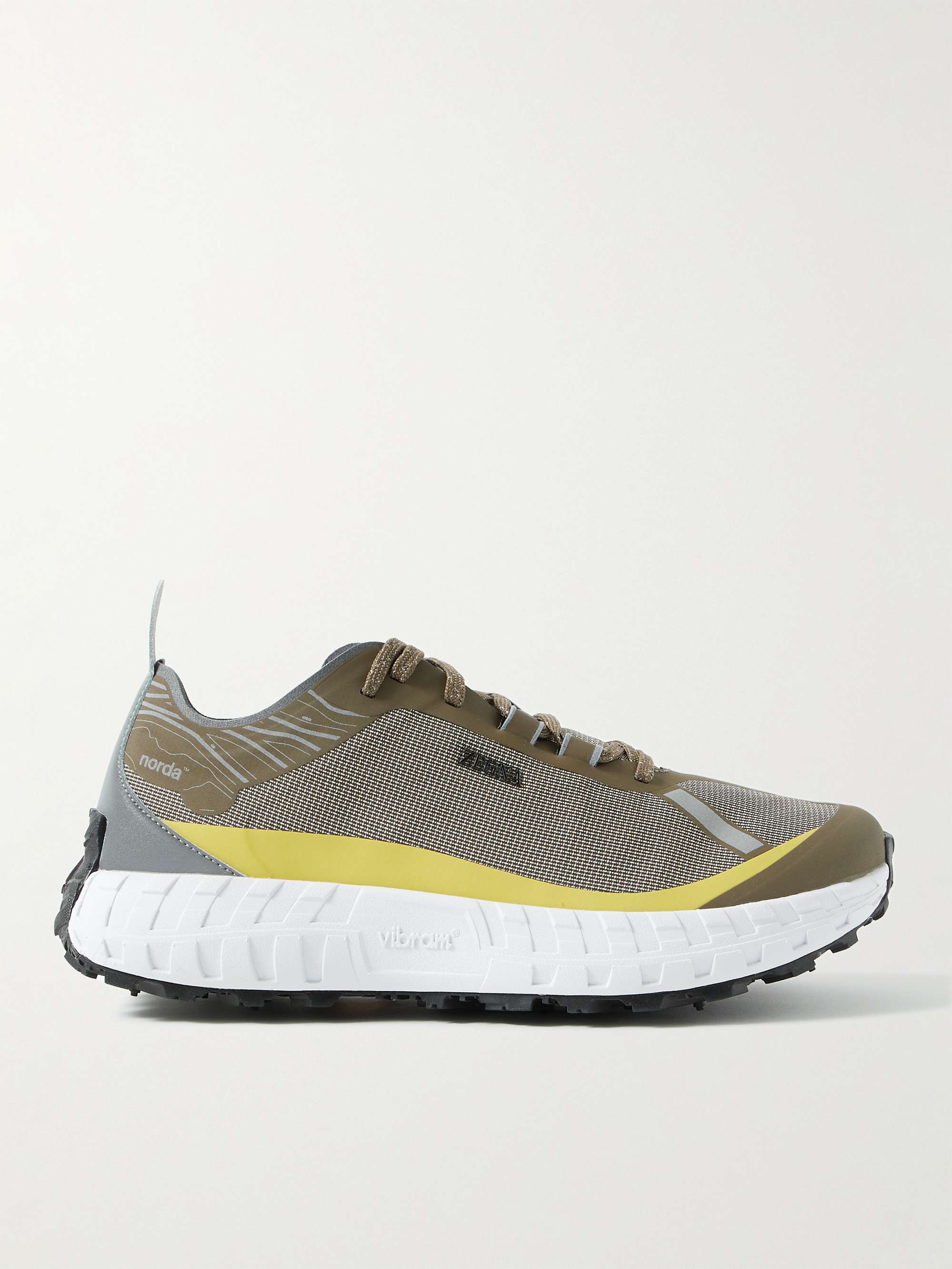 ZEGNA + norda Rubber-Trimmed Dyneema® Sneakers for Men | MR PORTER