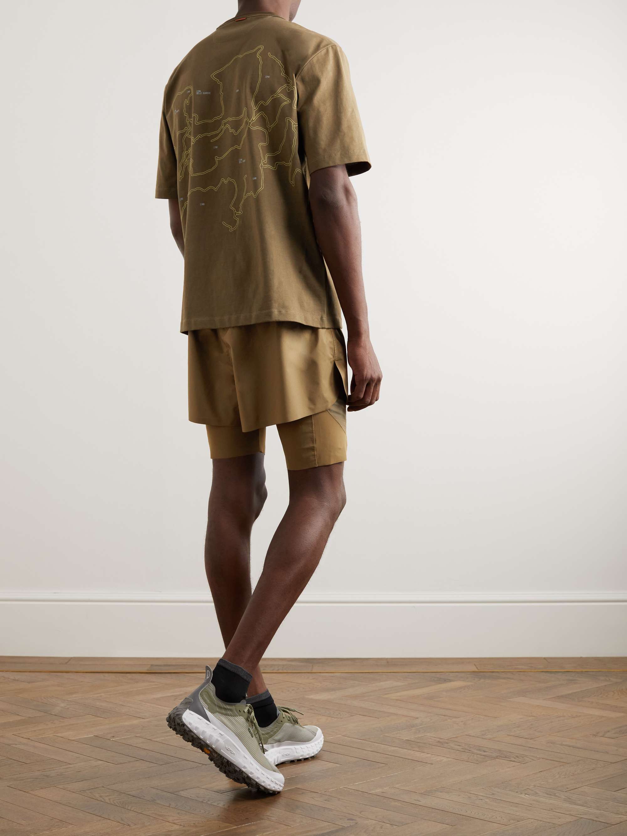 ZEGNA Logo-Print Cotton-Jersey T-Shirt