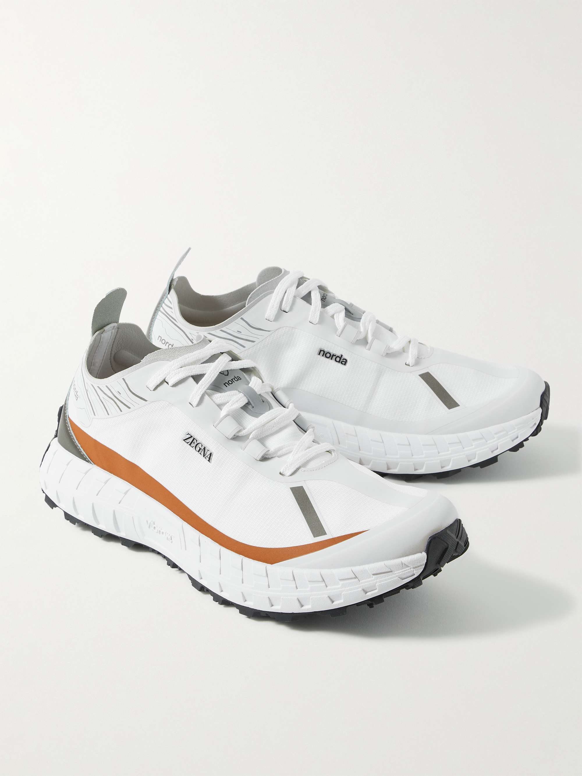 ZEGNA + norda Rubber-Trimmed Dyneema® Sneakers
