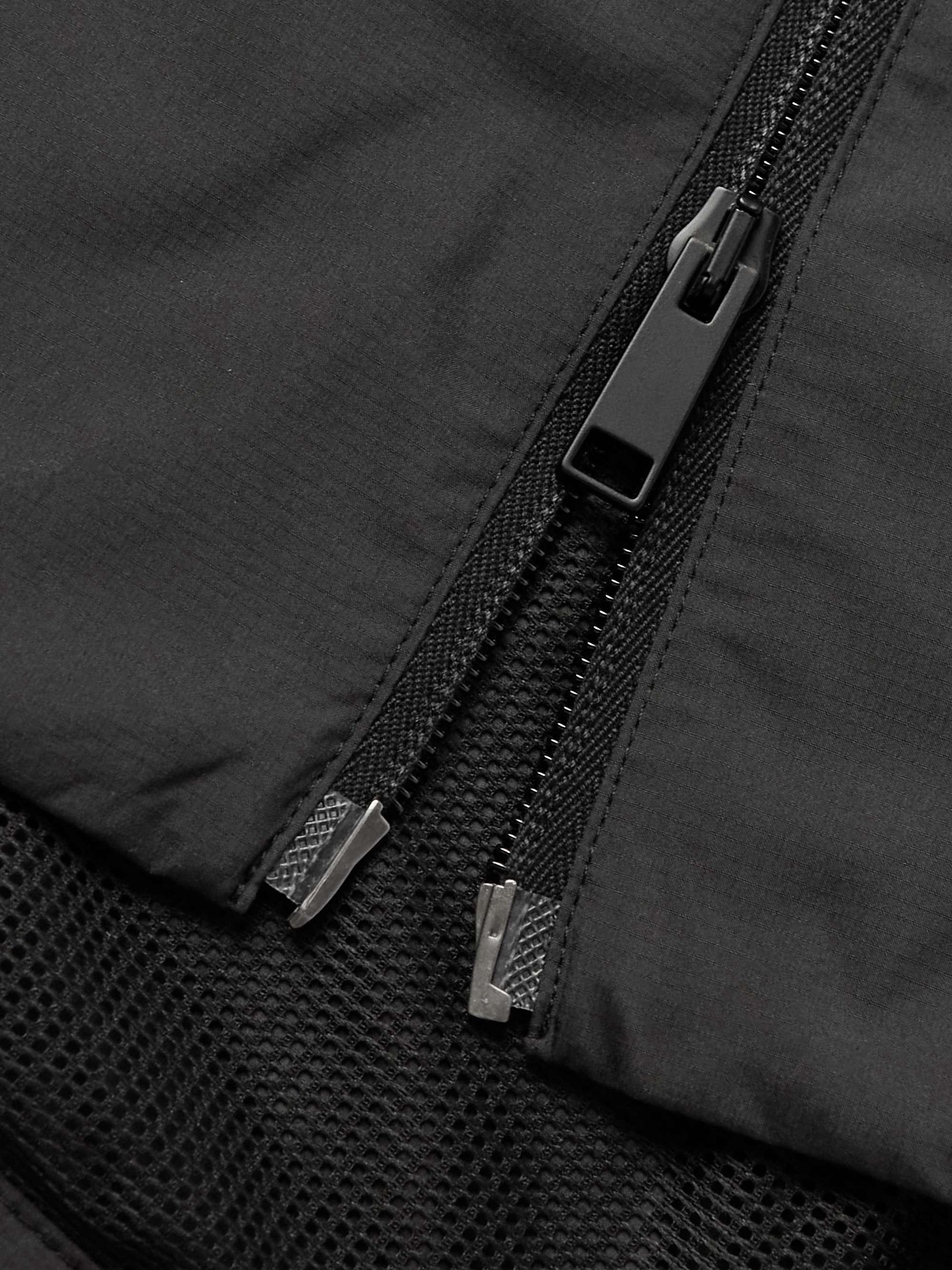 ZEGNA Wool-Panelled Ripstop Hooded Jacket