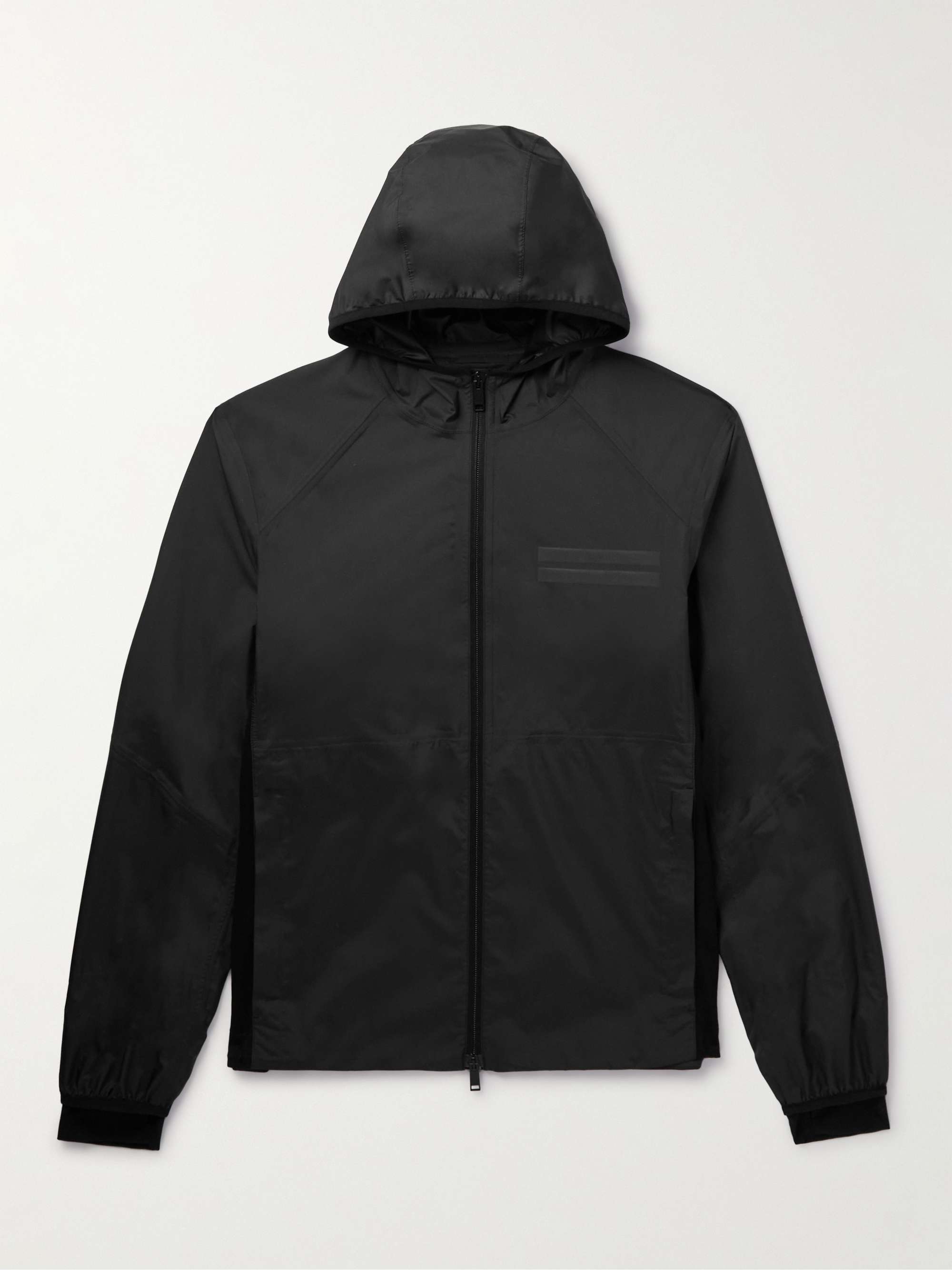 ZEGNA Wool-Panelled Ripstop Hooded Jacket