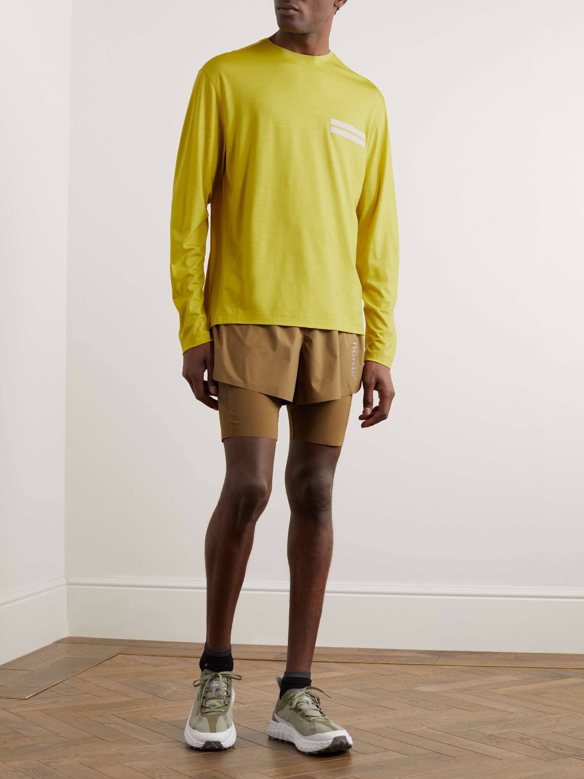 ZEGNA Logo-Print Wool T-Shirt