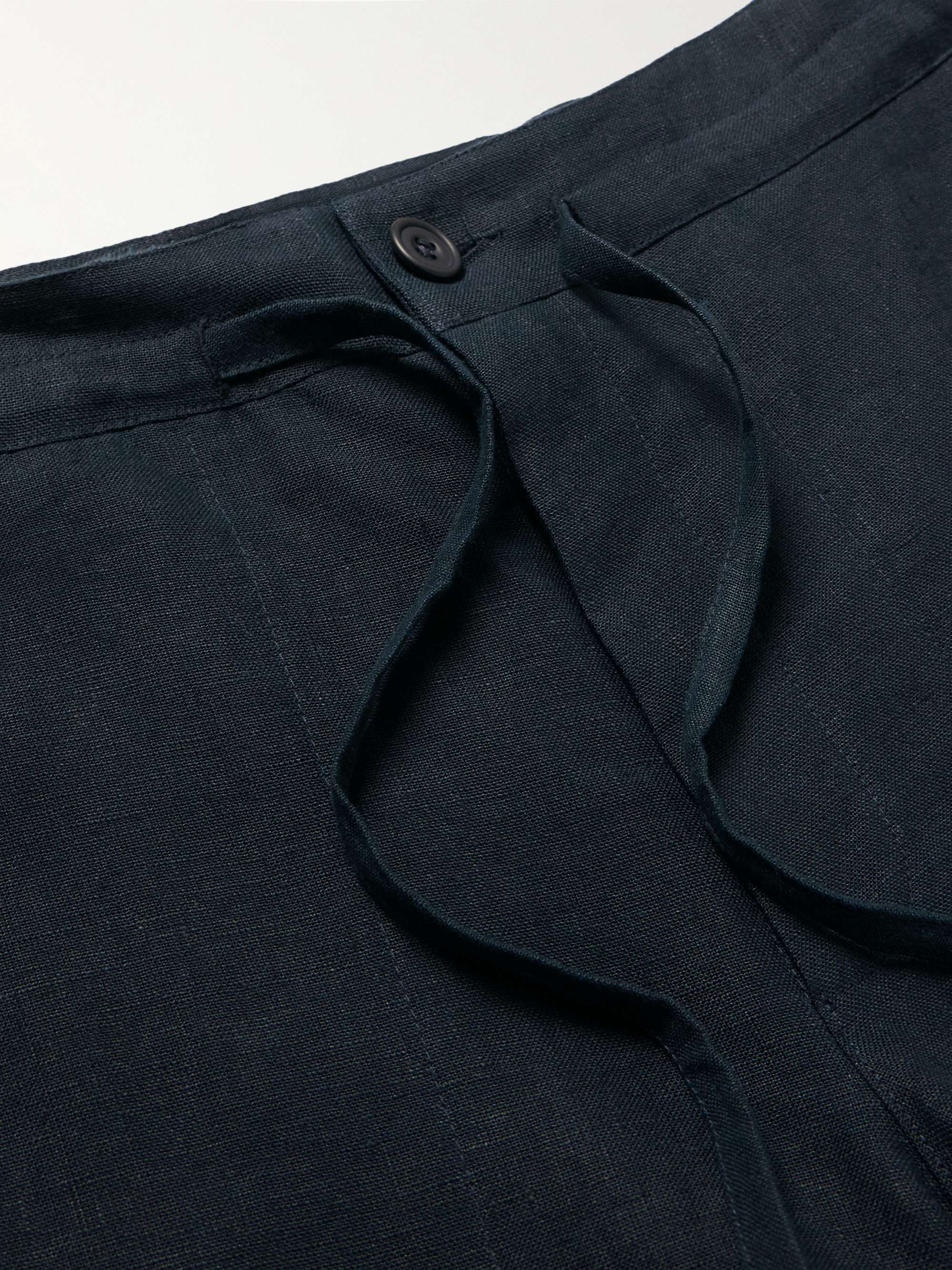 RICHARD JAMES Straight-Leg Cotton and Wool-Blend Trousers