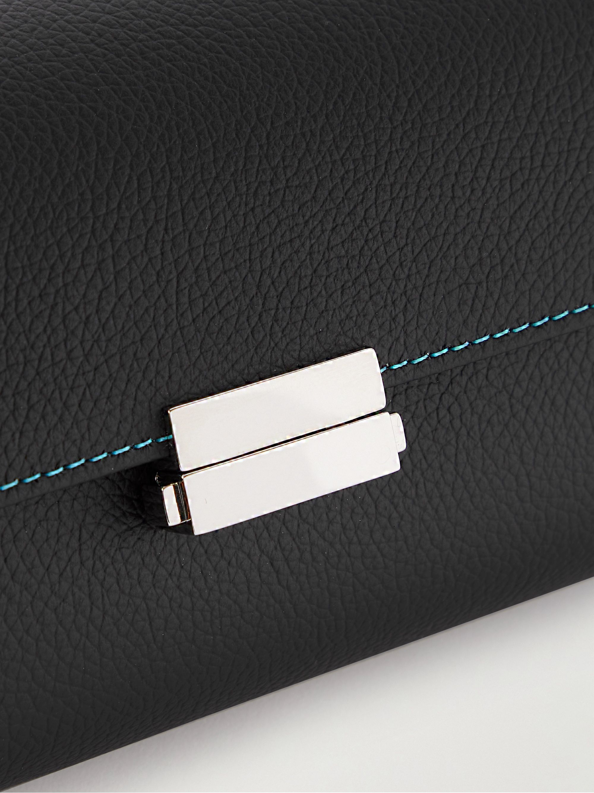 SCATOLA DEL TEMPO Full-Grain Leather Watch Roll