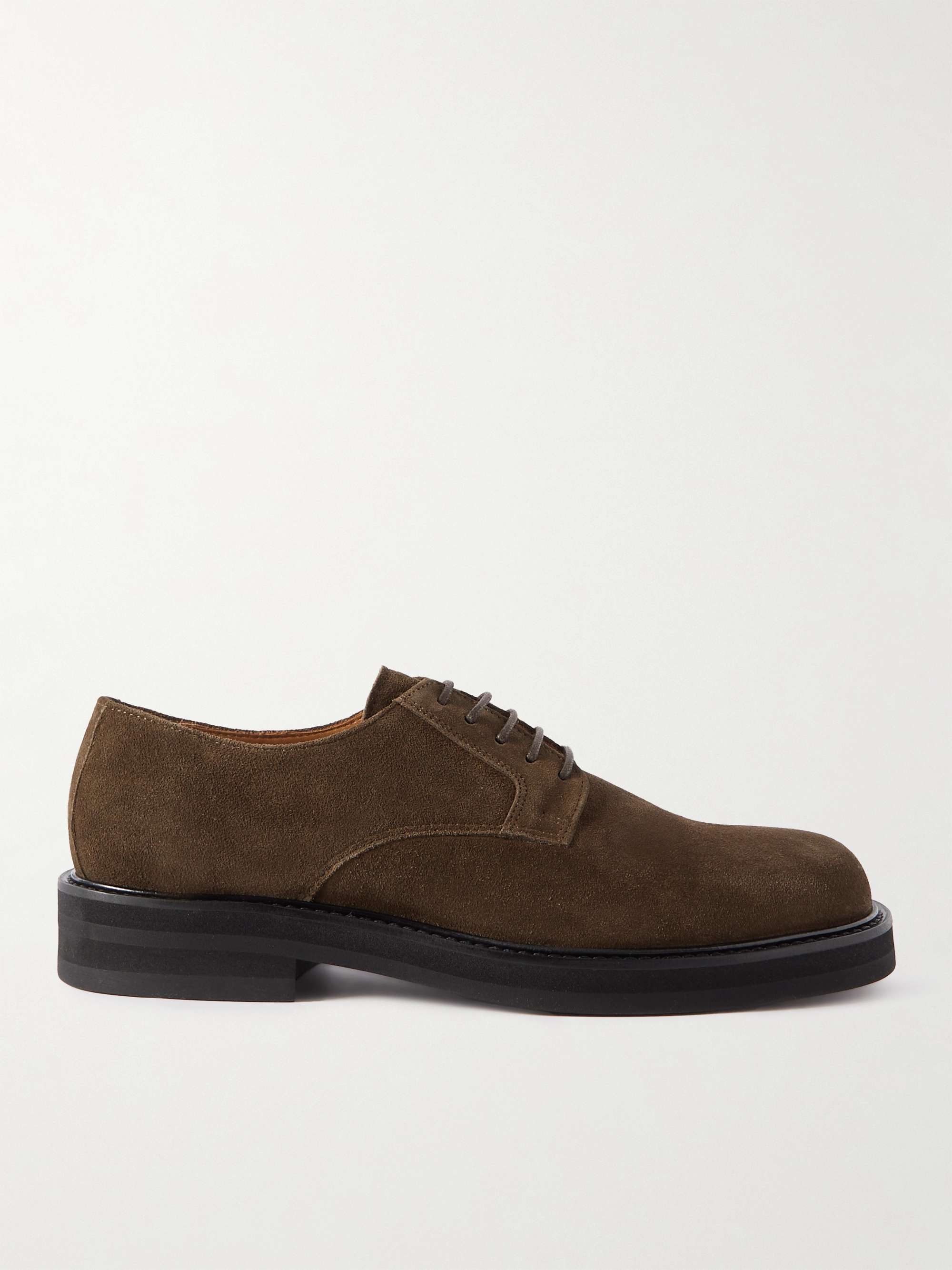 MR P. Jacques Regenerated Suede by evolo® Derby Shoes for Men | MR PORTER