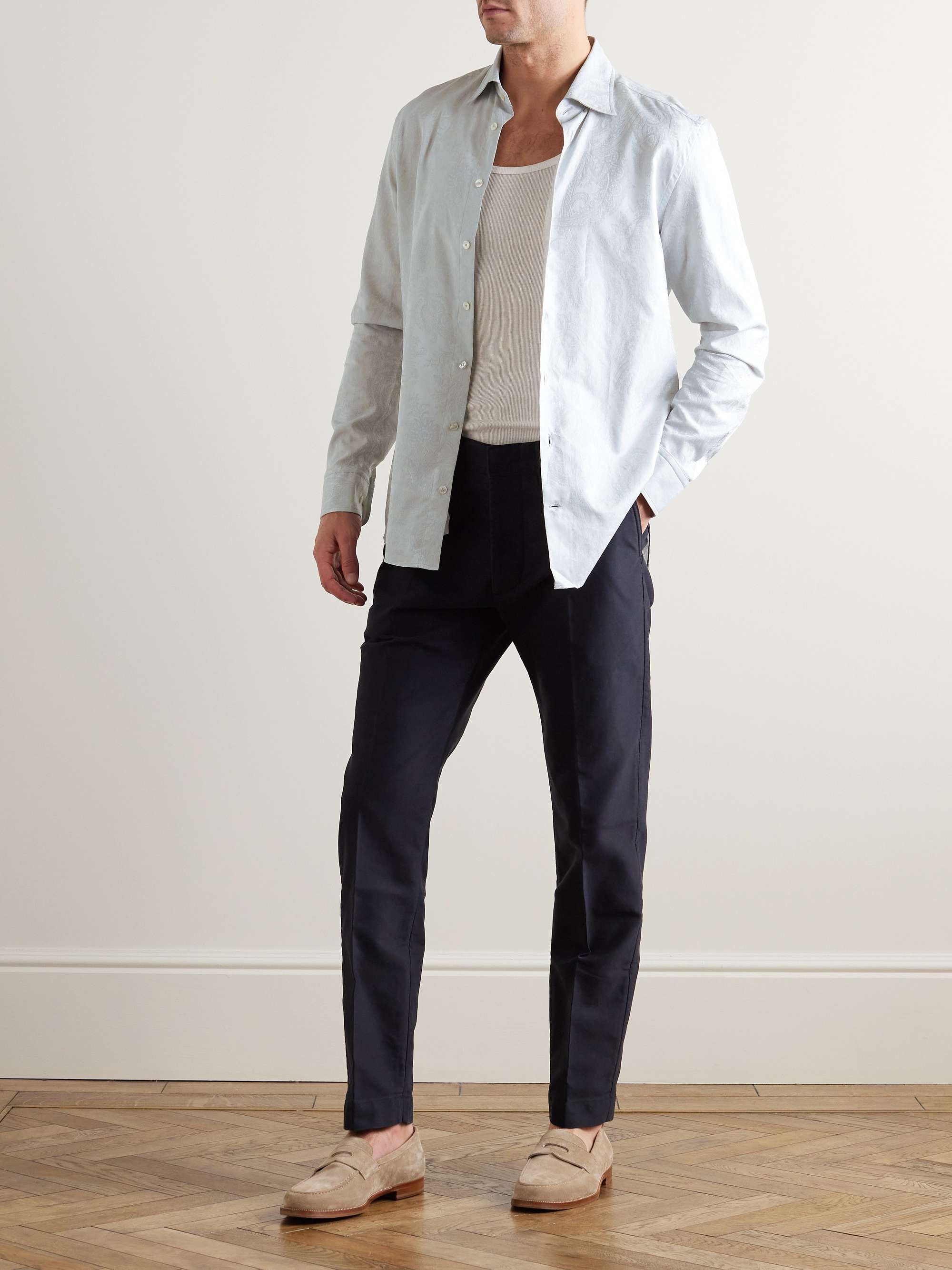 etro white shirt