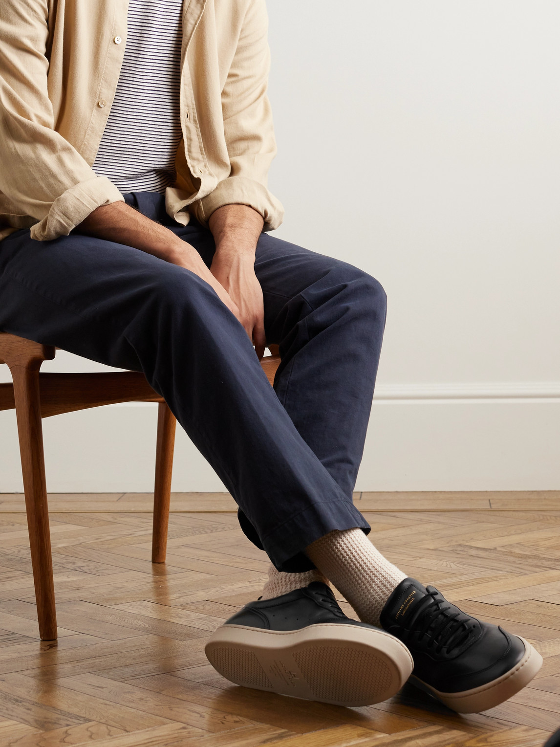 Officine Creative Kyle Lux 001 Leather Sneakers | Smart Closet