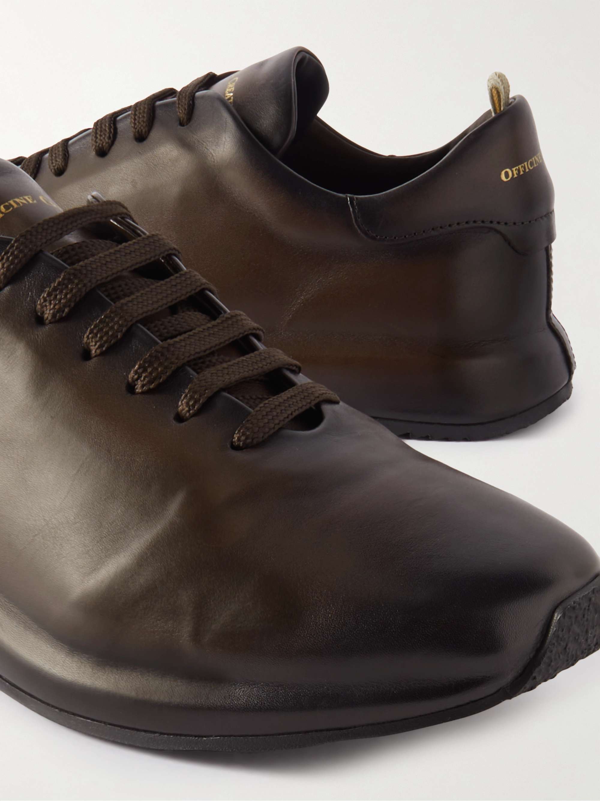 OFFICINE CREATIVE Race 017 Leather Sneakers for Men | MR PORTER