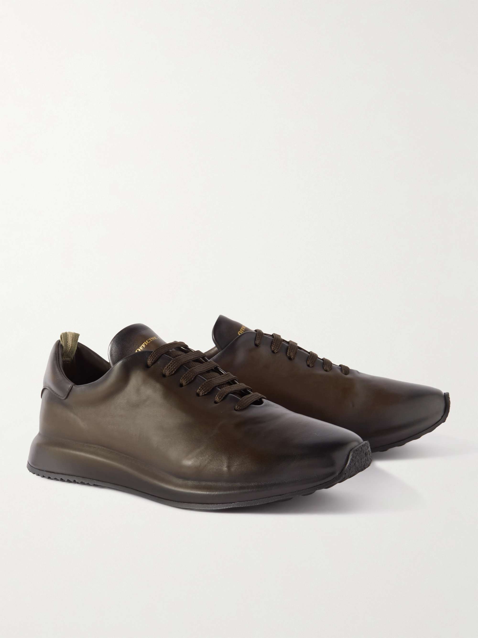 OFFICINE CREATIVE Race 017 Leather Sneakers for Men | MR PORTER