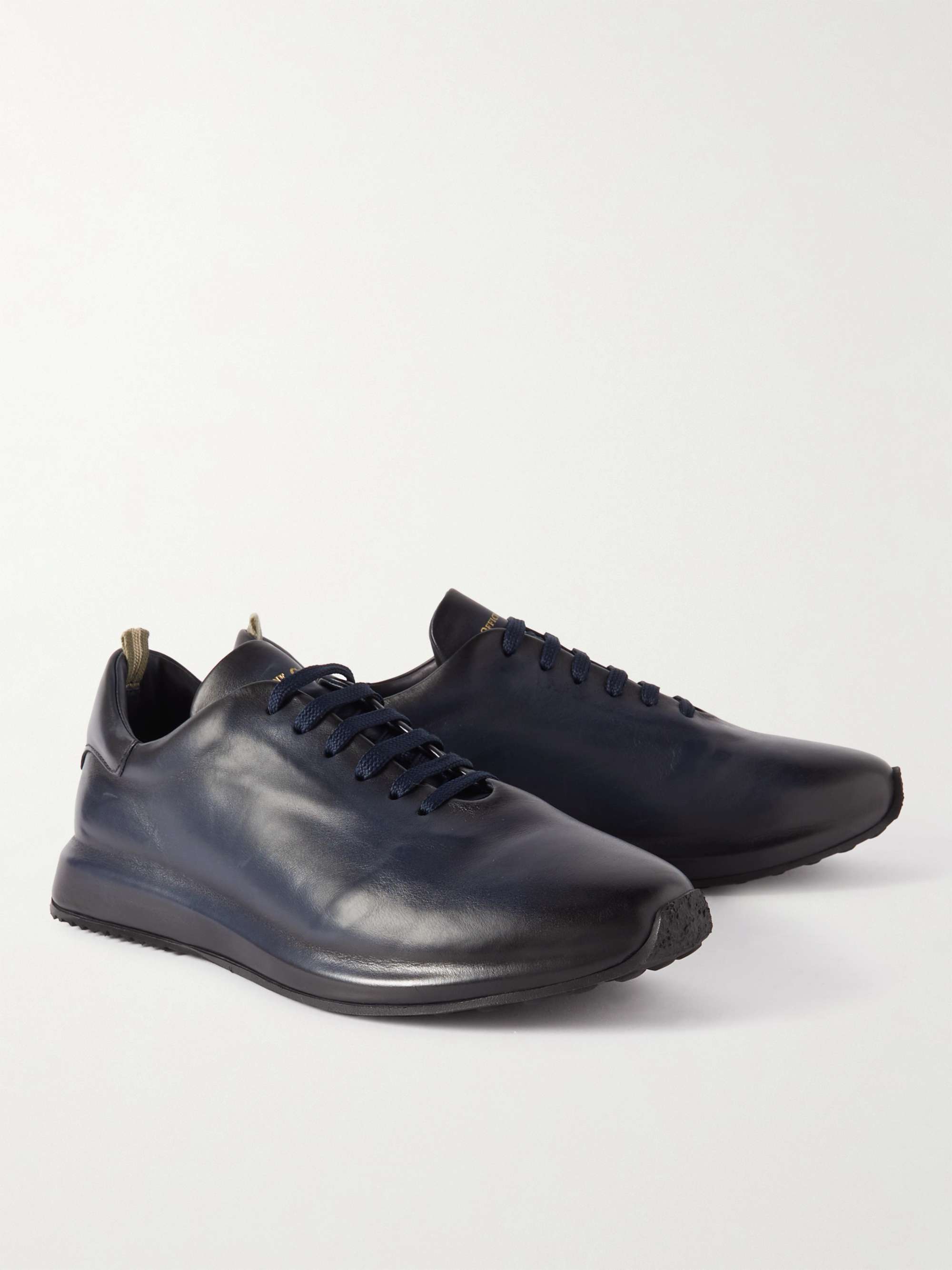 OFFICINE CREATIVE Race 017 Leather Sneakers for Men | MR PORTER