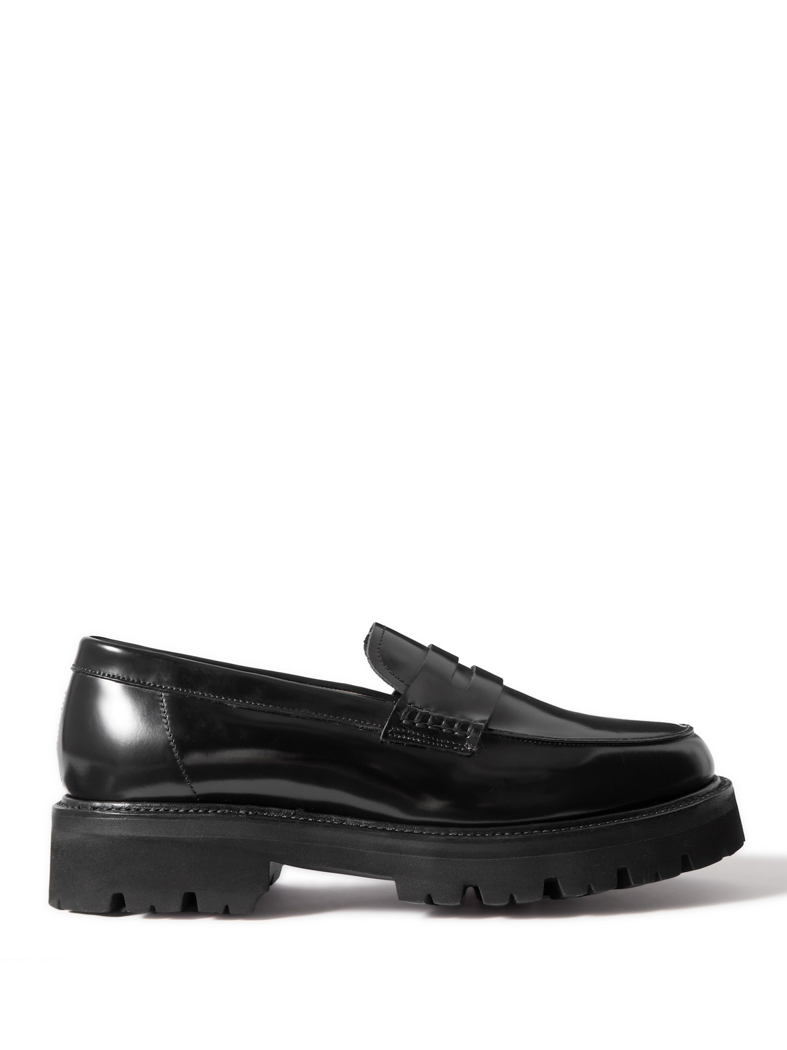 Jefferson Leather Penny Loafers