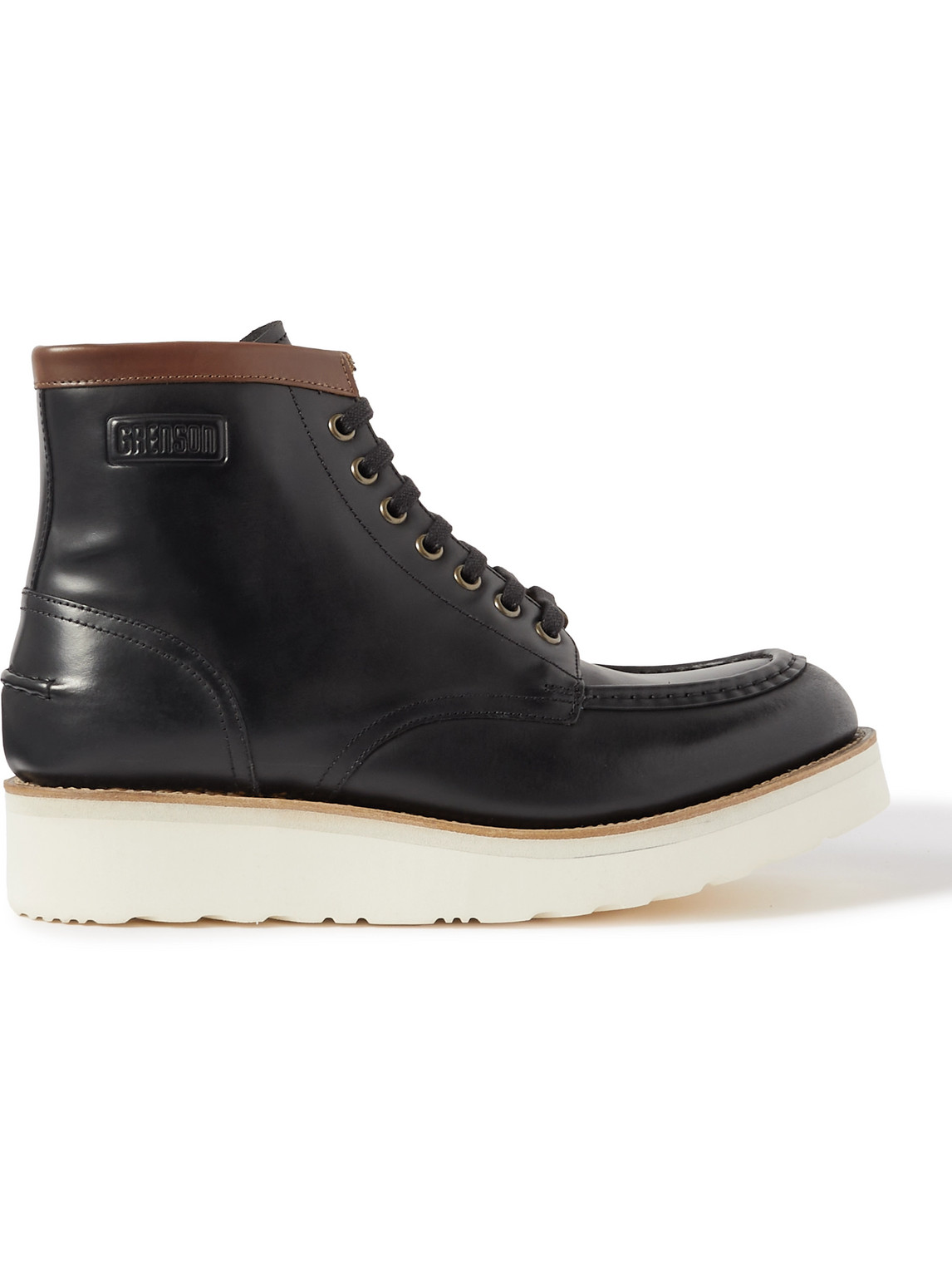 Asa Leather Derby Boots