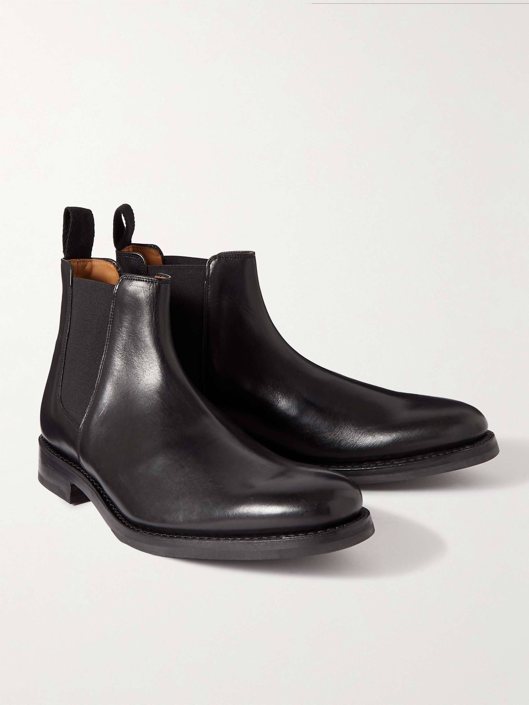 GRENSON Declan Leather Chelsea Boots for Men | MR PORTER