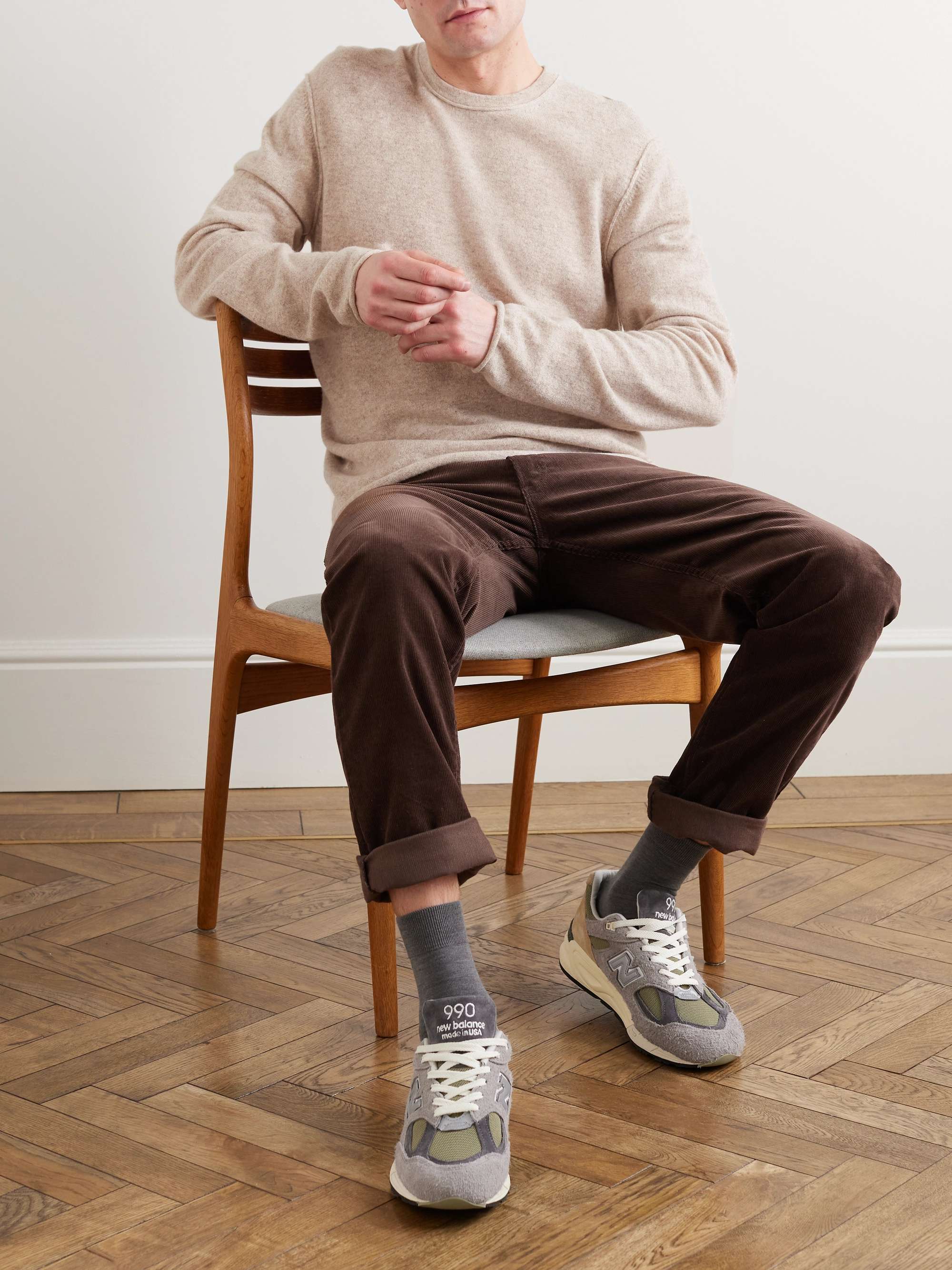 JAMES PERSE Recycled Cashmere Sweater