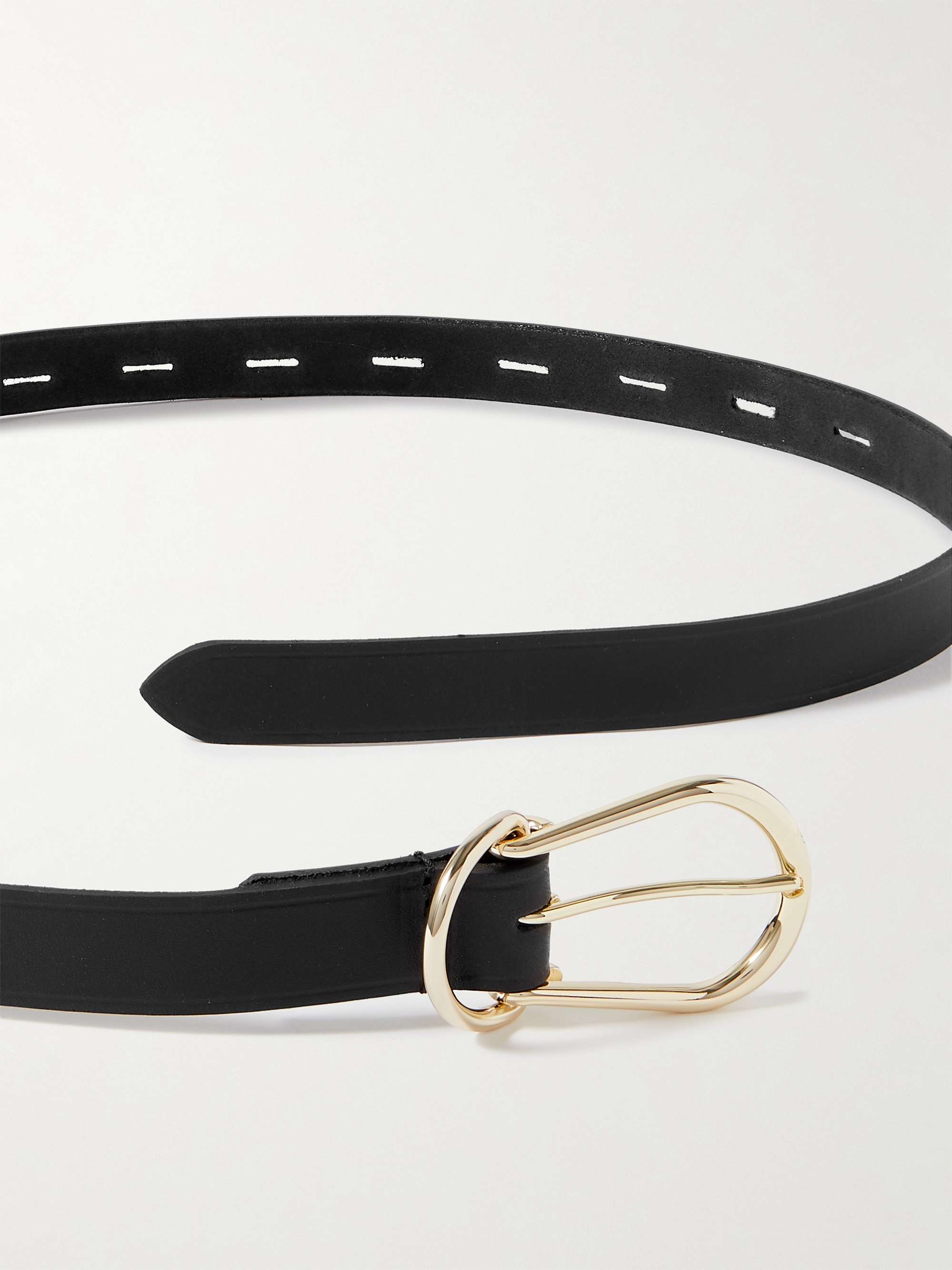 BLEU DE CHAUFFE Cléo 2.2cm Leather Belt for Men | MR PORTER