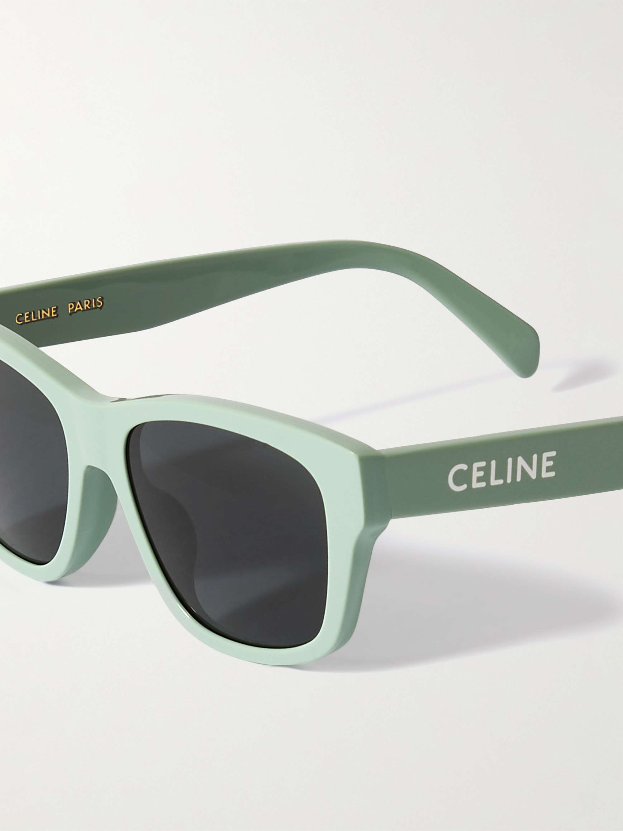 Celine rectangular shop cat eye sunglasses