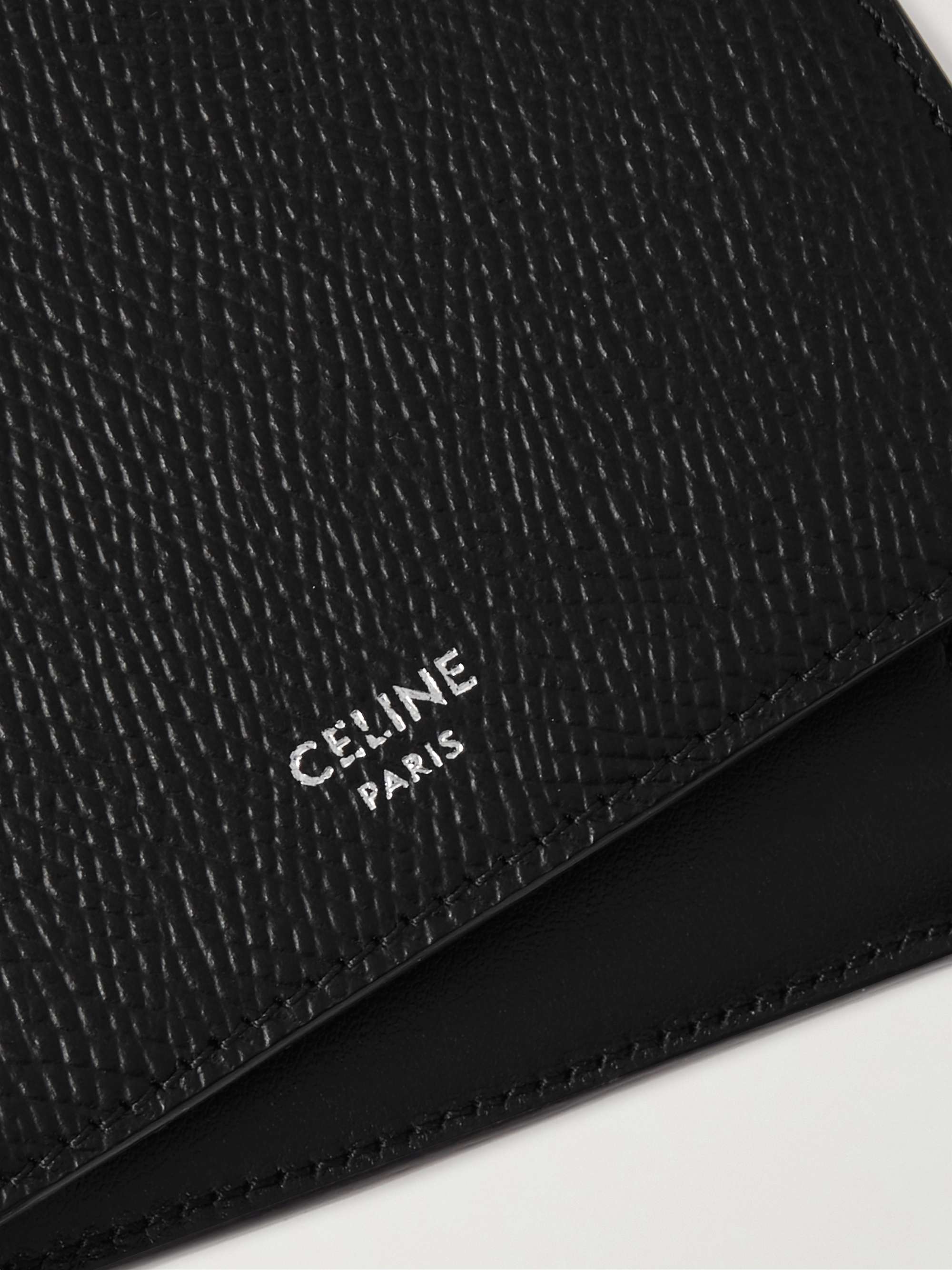 CELINE HOMME Full-Grain Leather Cardholder for Men