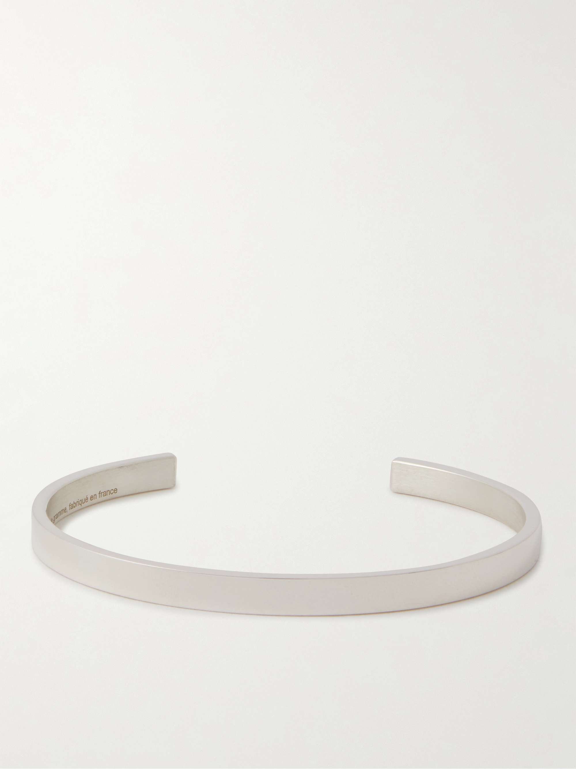 LE GRAMME Le 15 Polished Sterling Silver Cuff