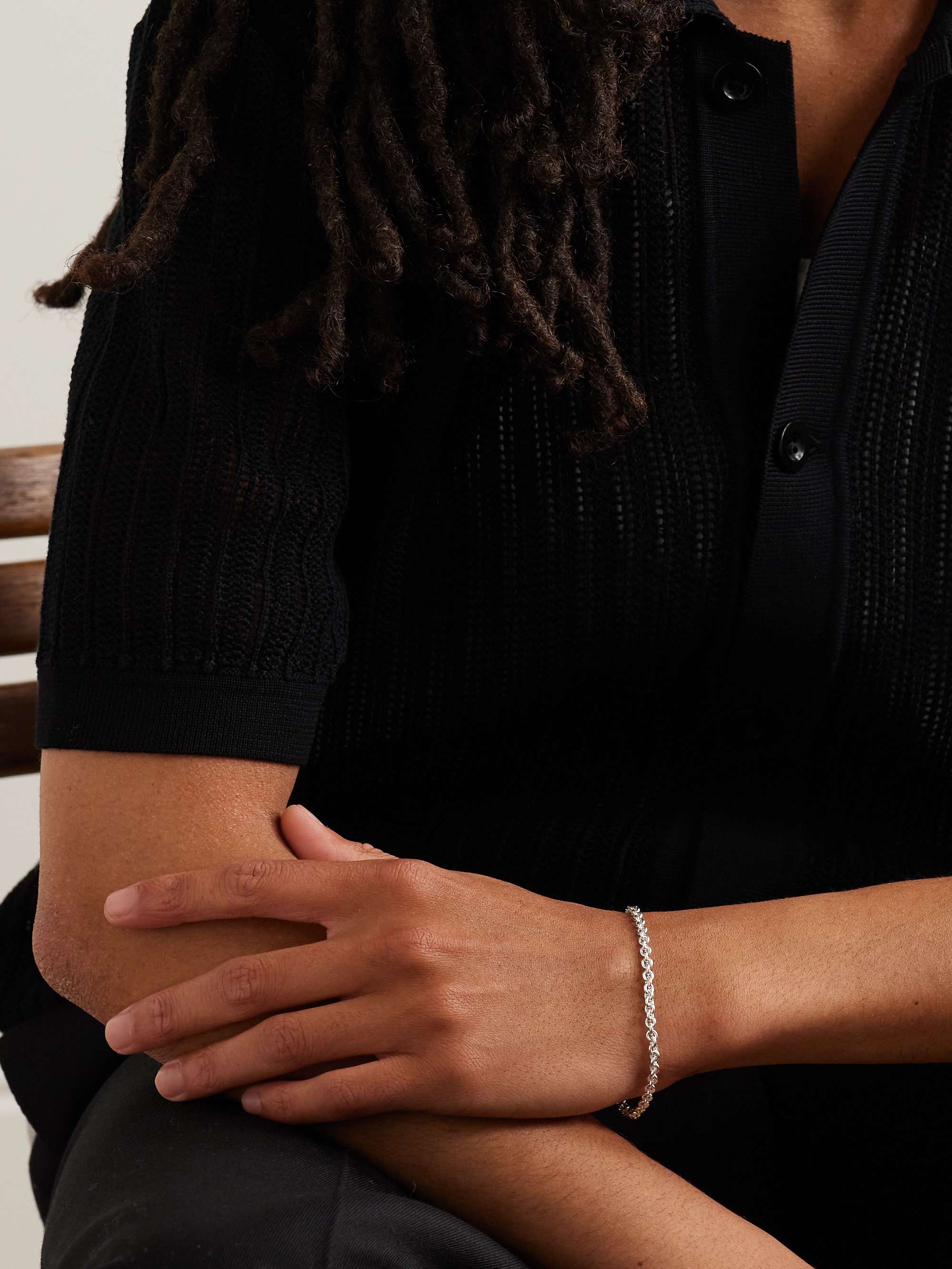 LE GRAMME 11g Sterling Silver Chain Bracelet