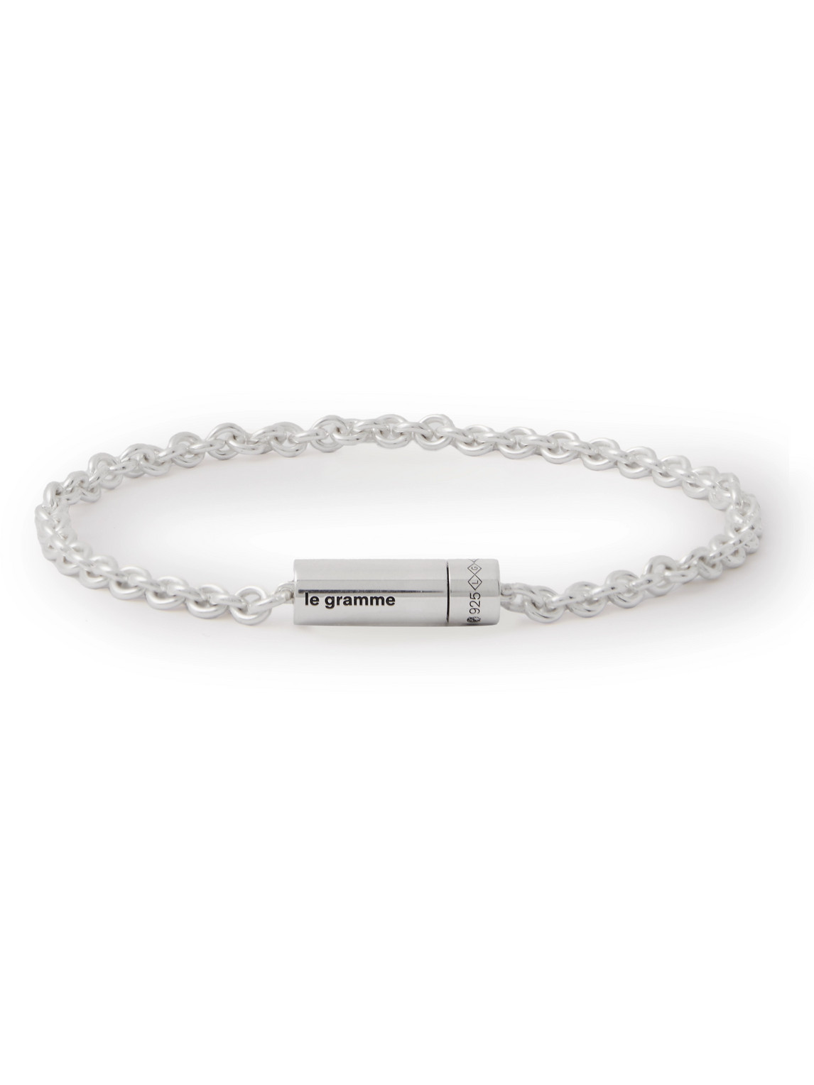 Shop Le Gramme 11g Sterling Silver Chain Bracelet