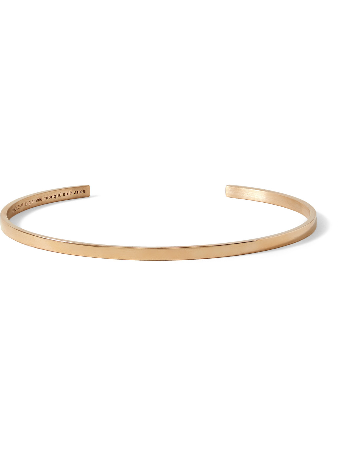 LE GRAMME 7G BRUSHED 18-KARAT RED GOLD CUFF