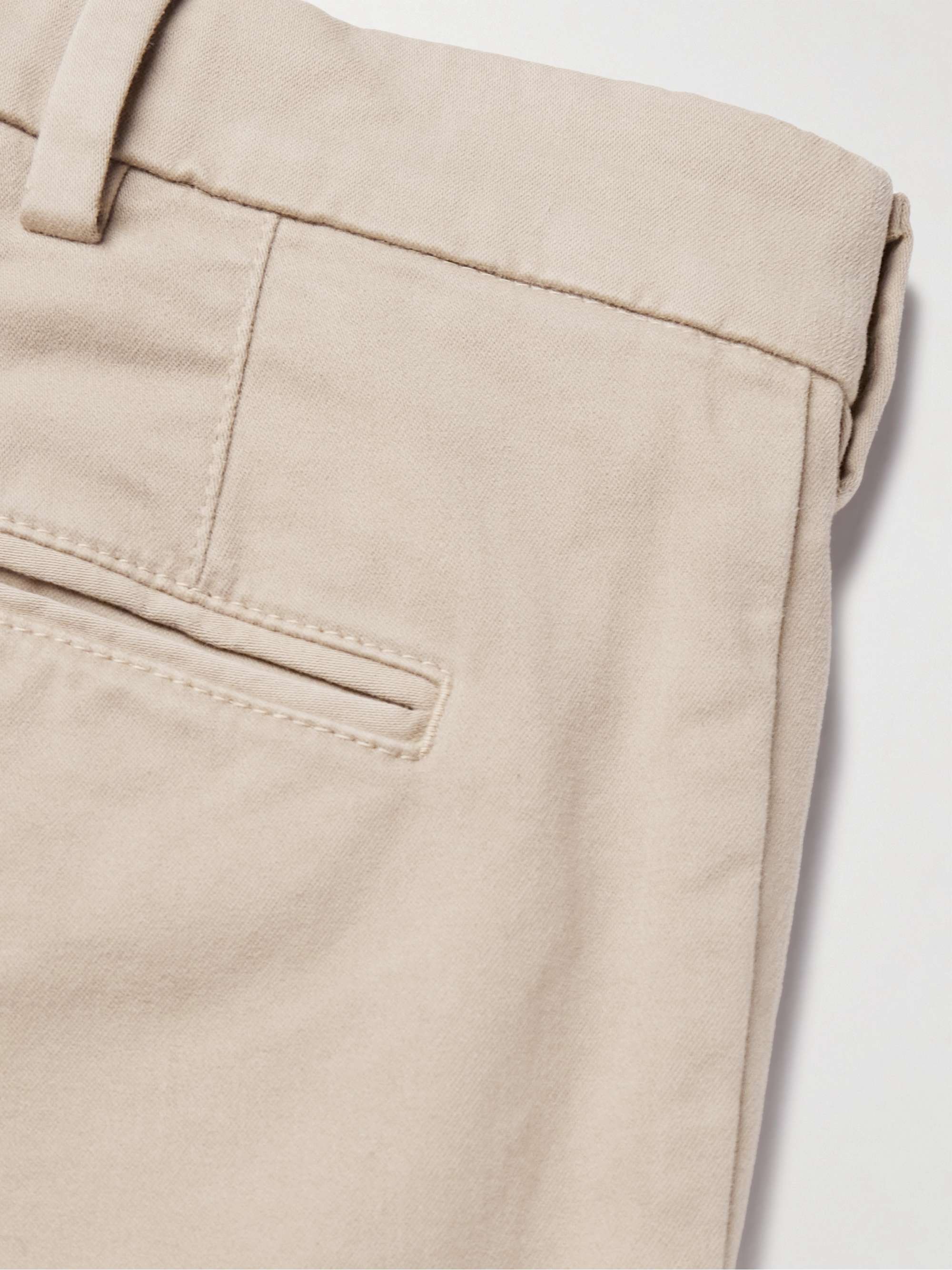LORO PIANA Cotton-Blend Twill Chinos