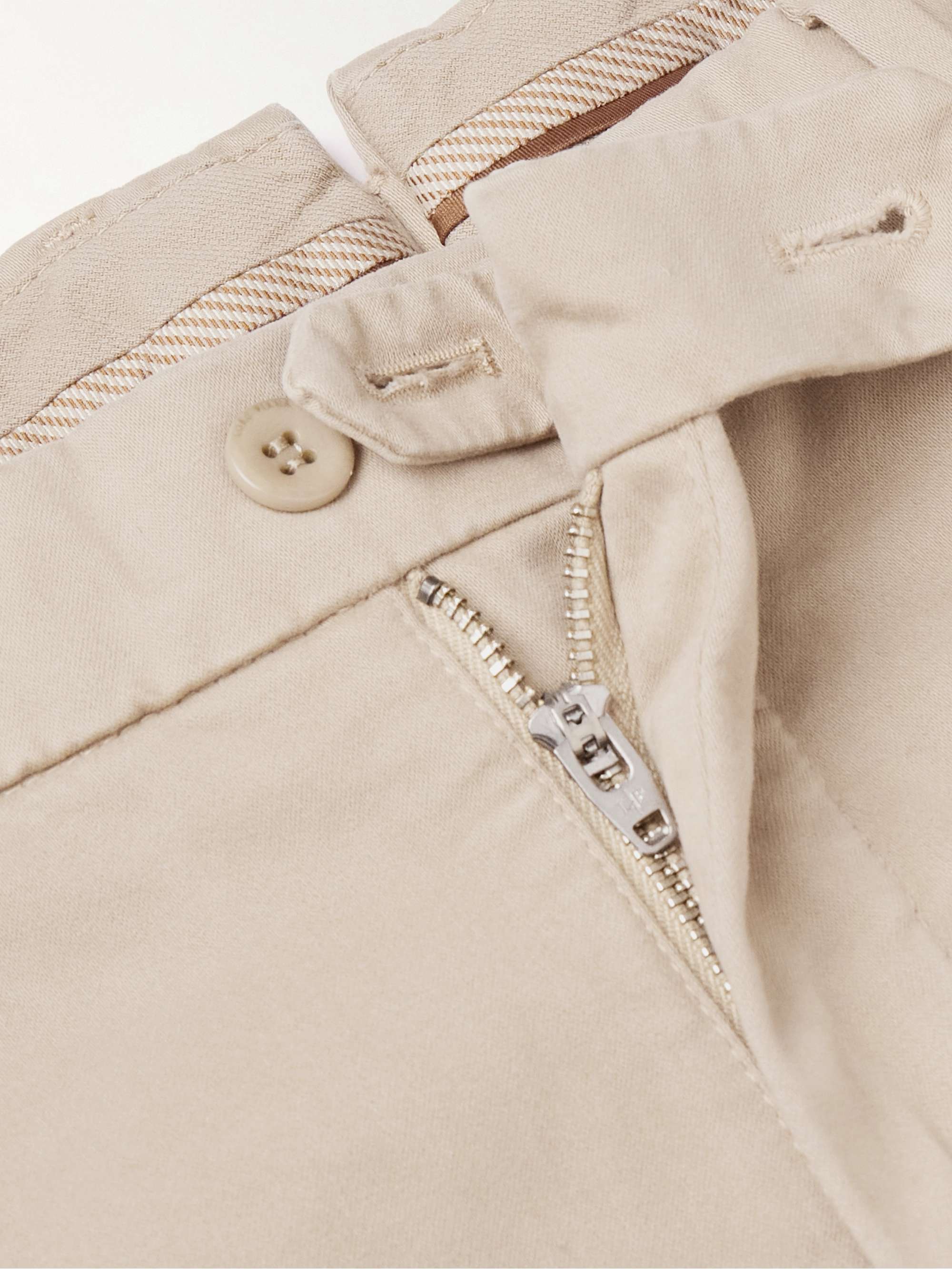 LORO PIANA Cotton-Blend Twill Chinos