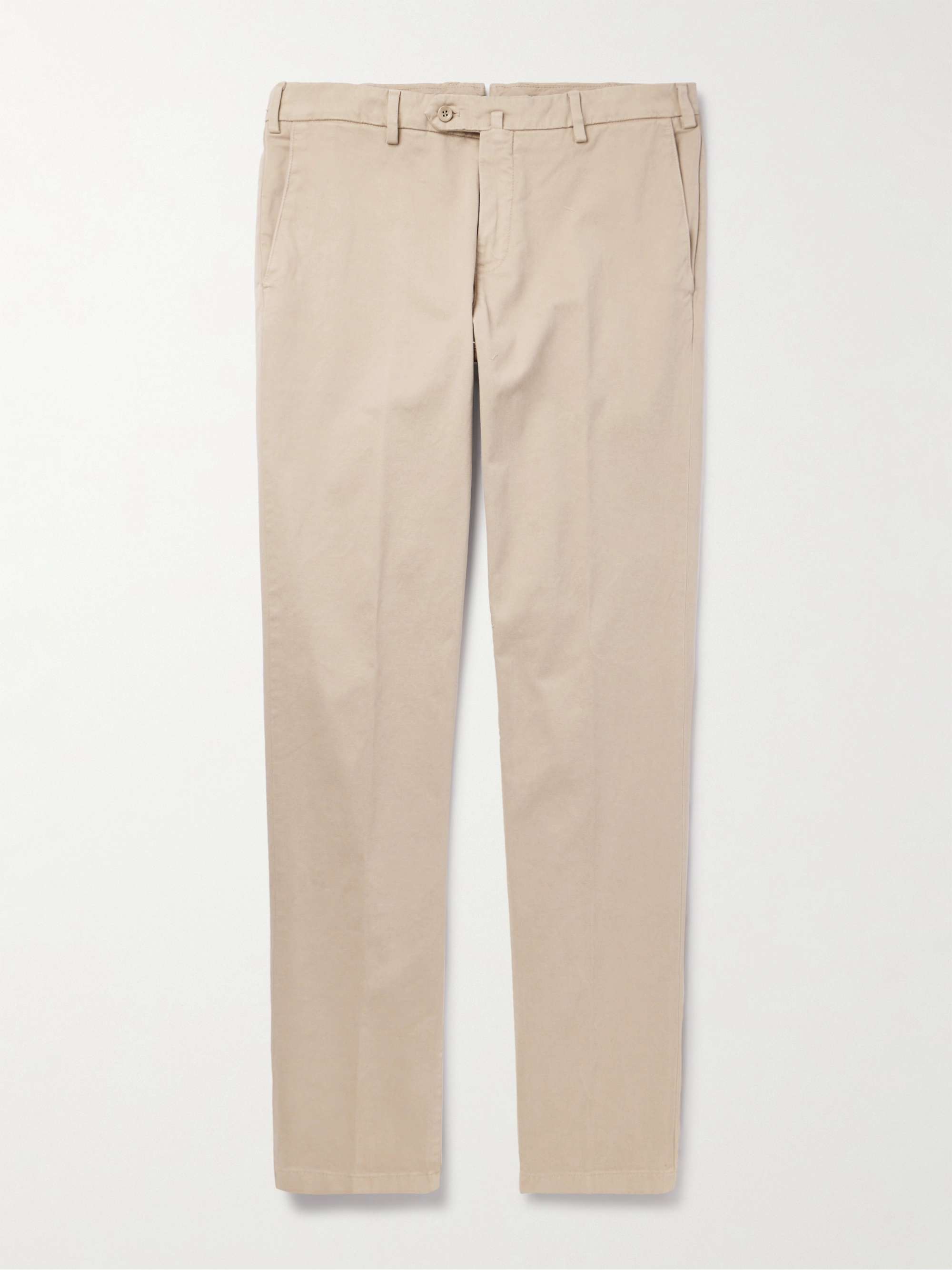 LORO PIANA Straight-Leg Cotton-Blend Twill Chinos for Men | MR PORTER