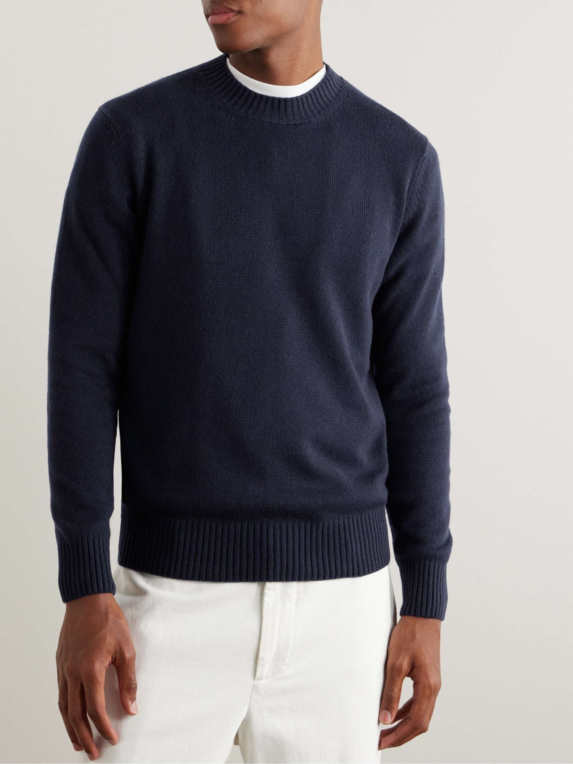 LORO PIANA Parksville Baby Cashmere Sweater for Men | MR PORTER