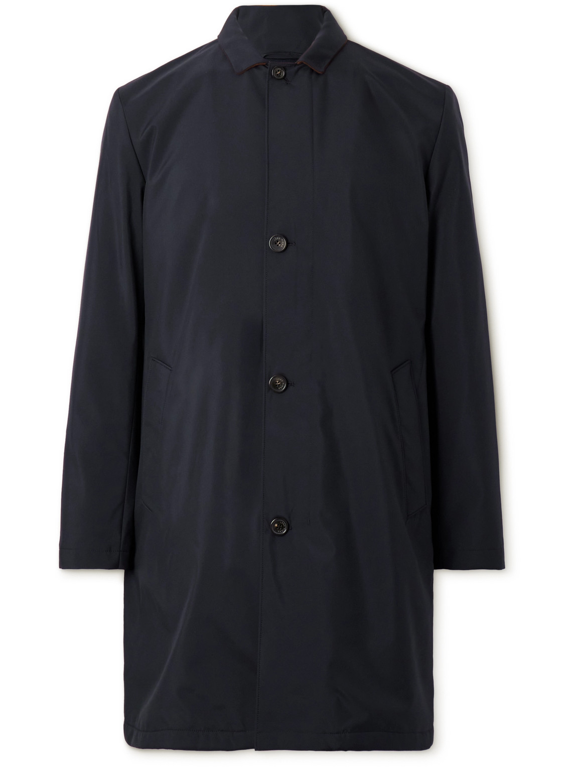 Sebring Windmate Suede-Trimmed Storm System Shell Car Coat