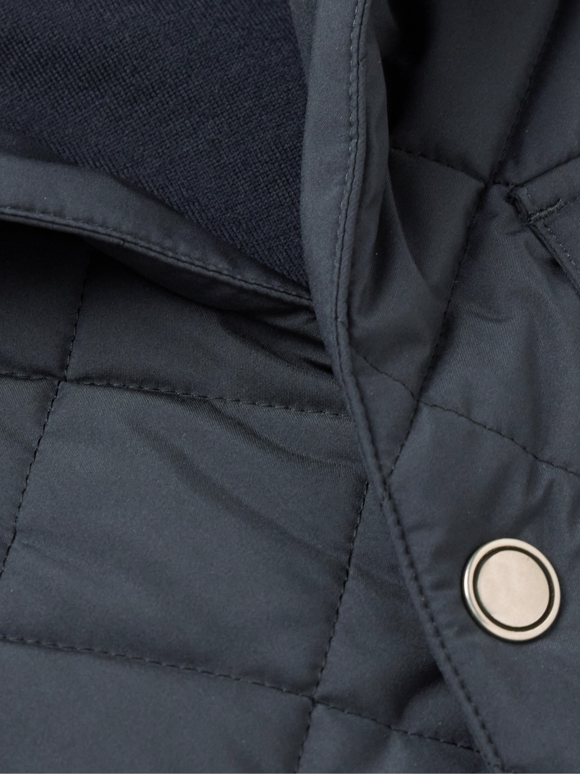 LORO PIANA AMPAY QUILTED SHELL SHIRT JACKET