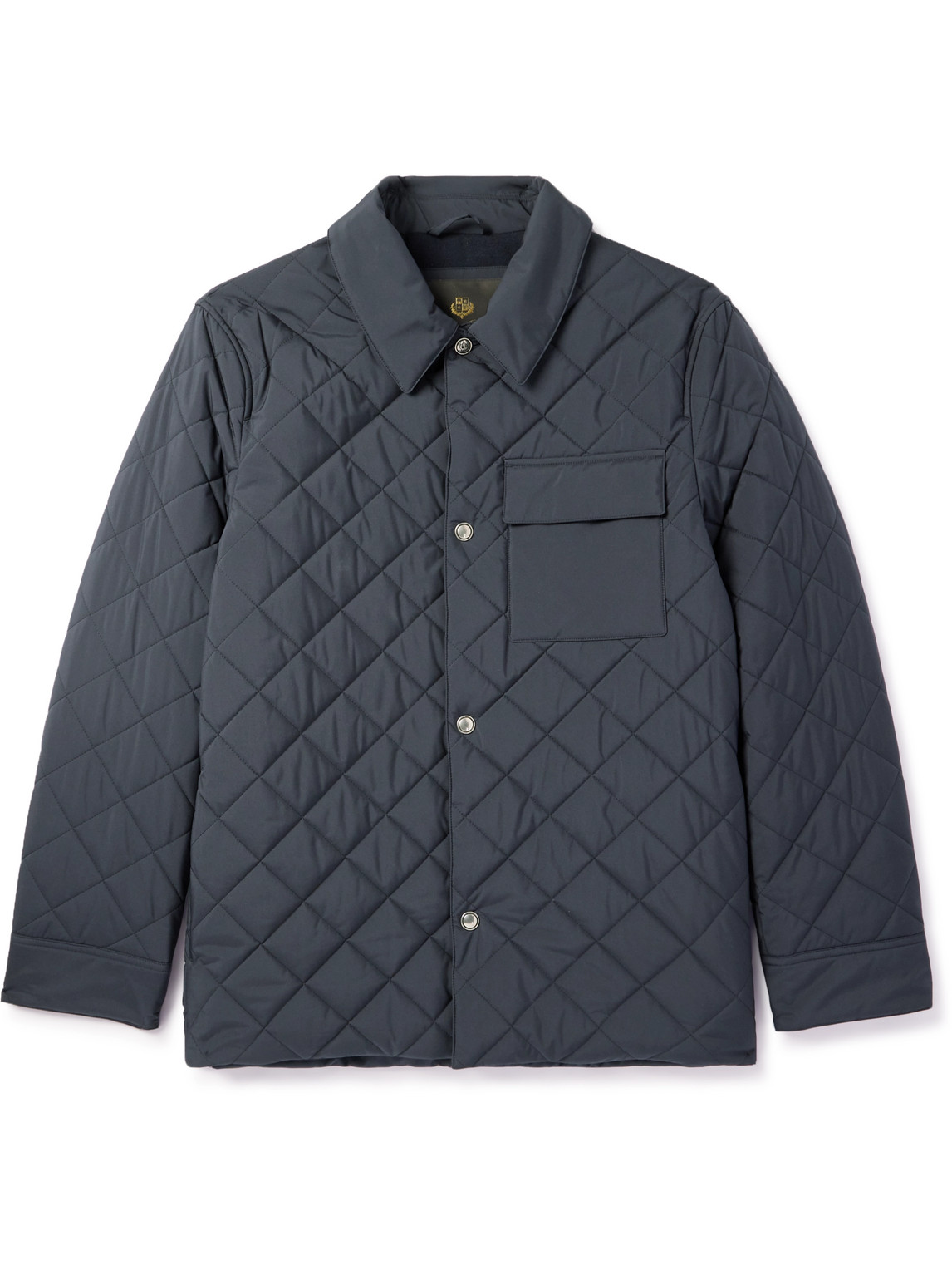 LORO PIANA AMPAY QUILTED SHELL SHIRT JACKET