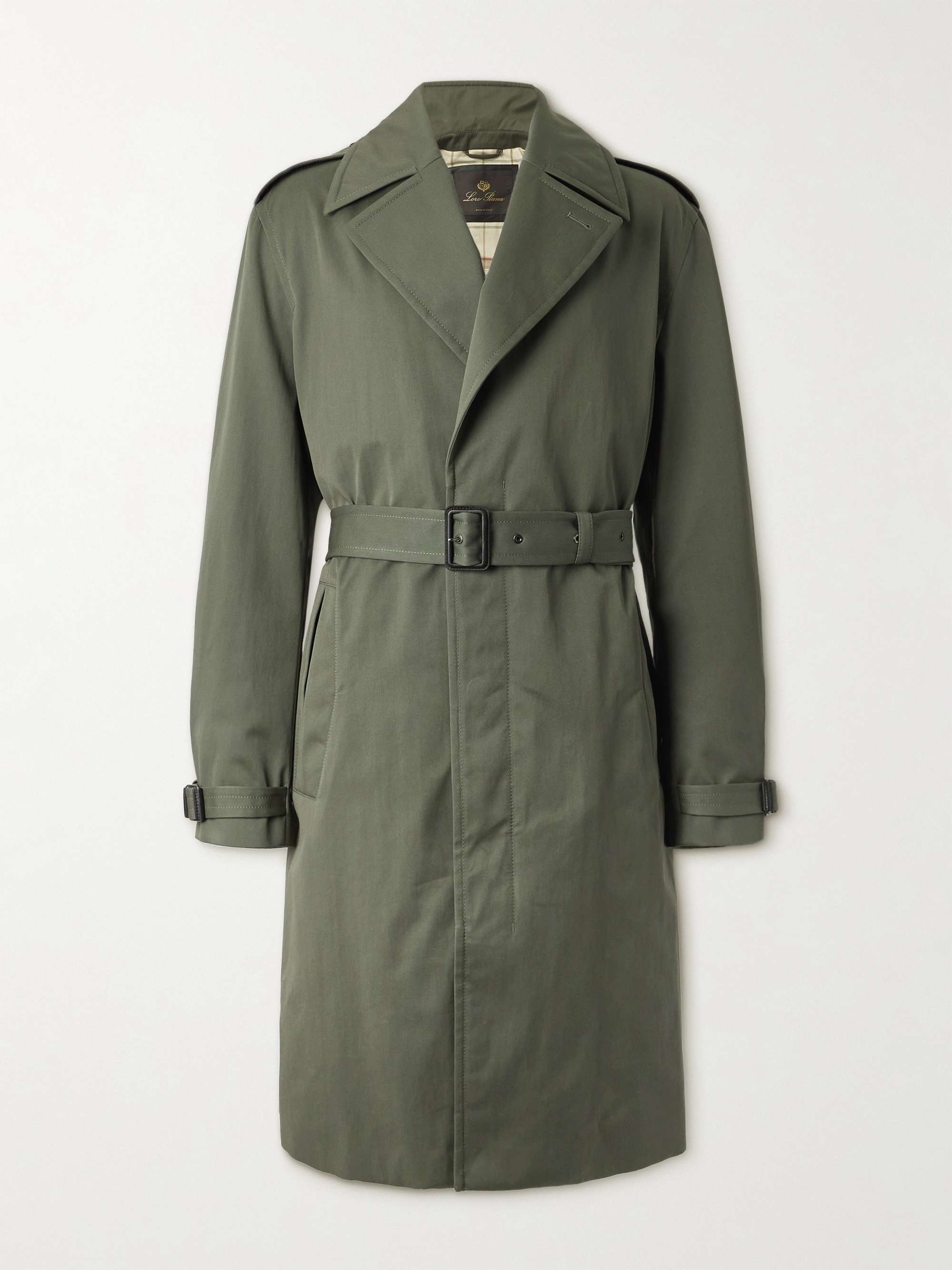 Loro piana trench coat shop