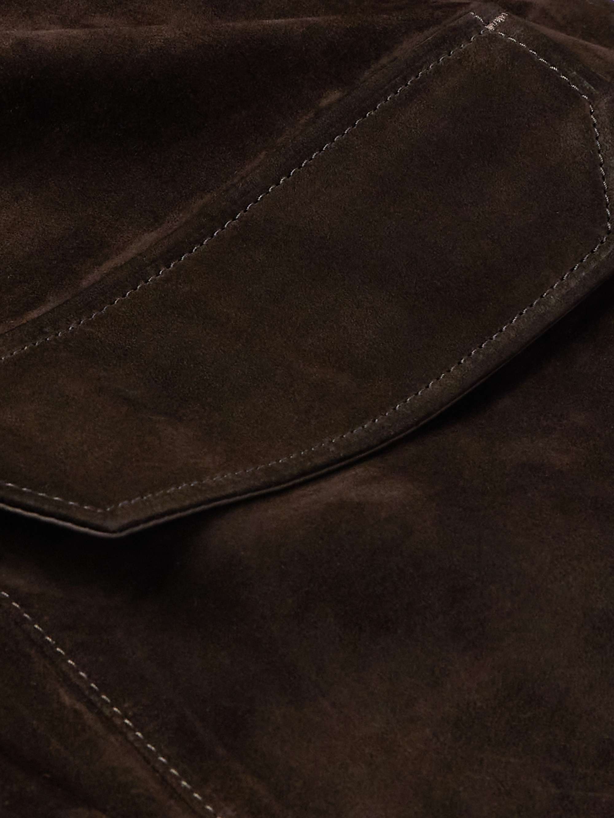 LORO PIANA Suede Jacket for Men | MR PORTER