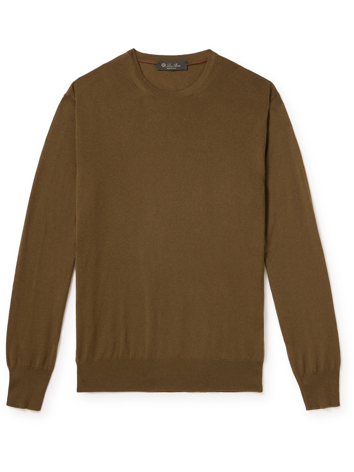 Loro Piana Cashmere Jumper In Brown