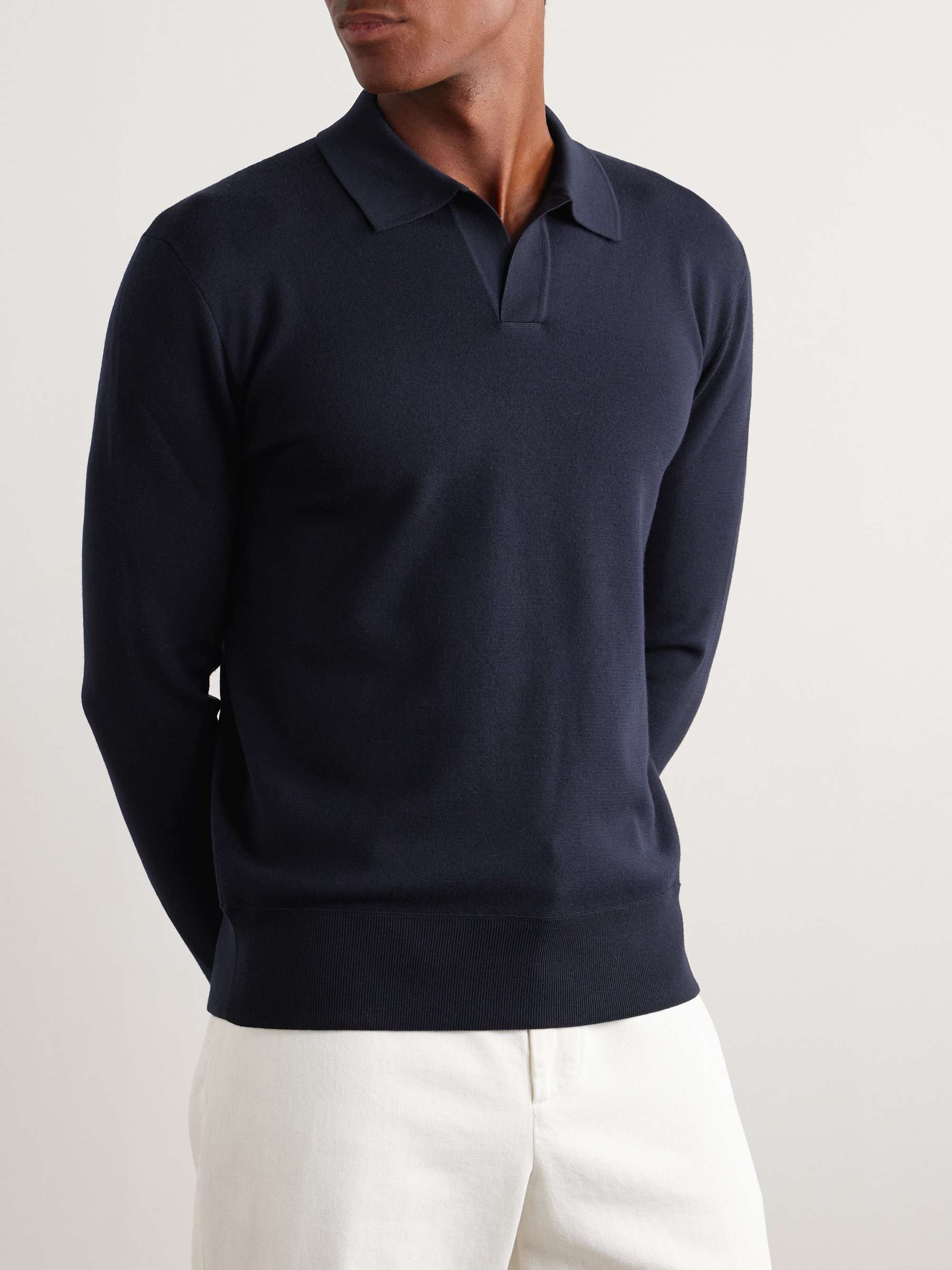 LORO PIANA Aspen Wish® Virgin Wool Polo Shirt for Men | MR PORTER